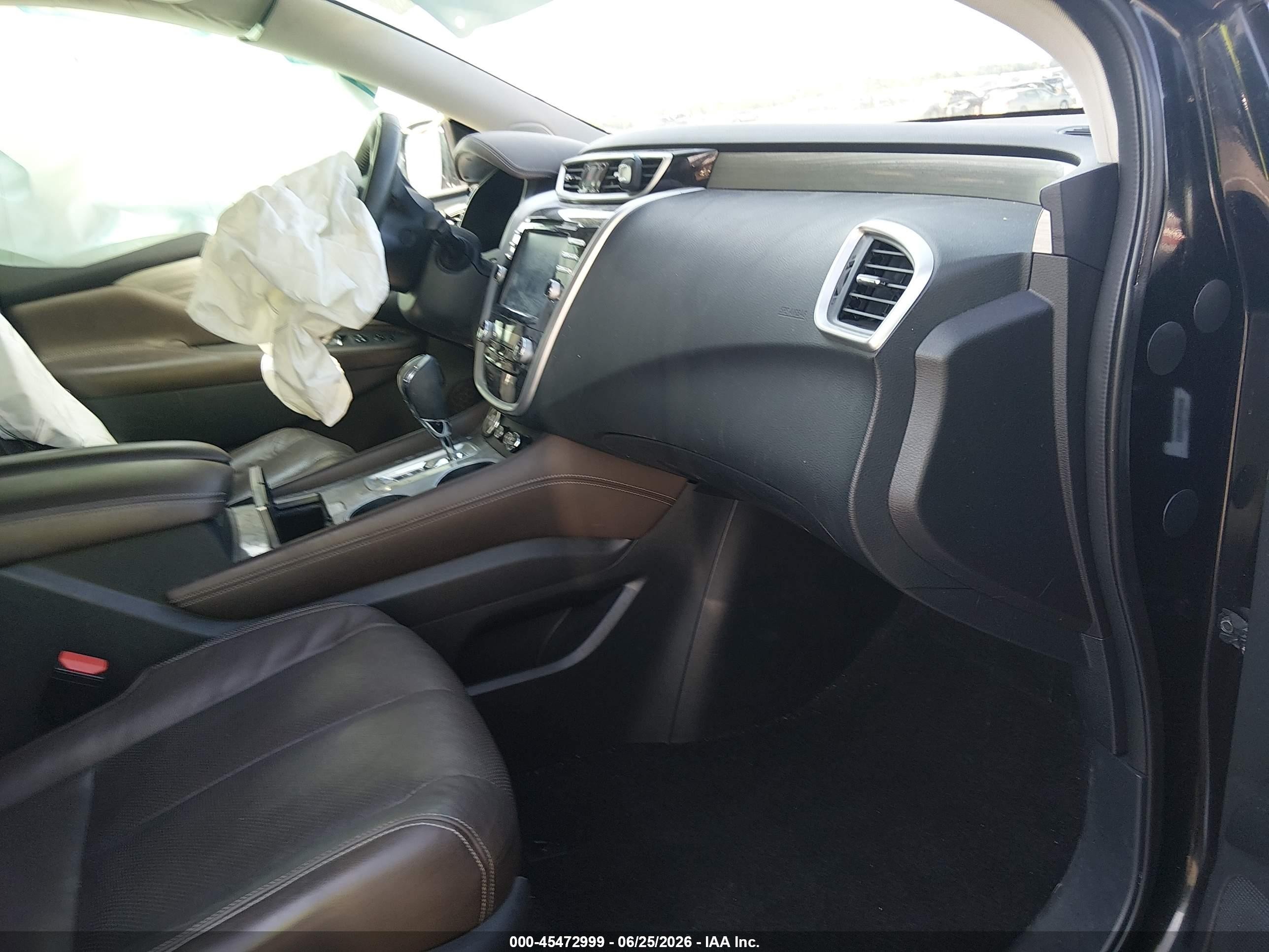 2015 Nissan Murano Platinum Black vin: 5N1AZ2MG8FN240241
