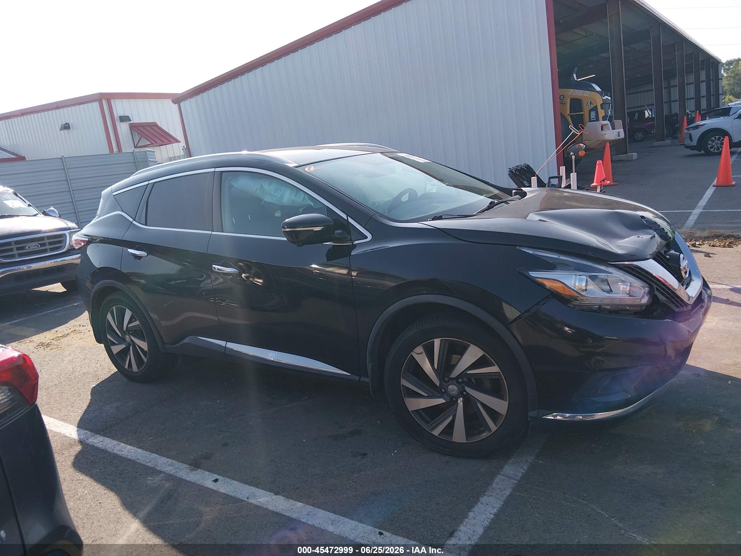 2015 Nissan Murano Platinum Black vin: 5N1AZ2MG8FN240241