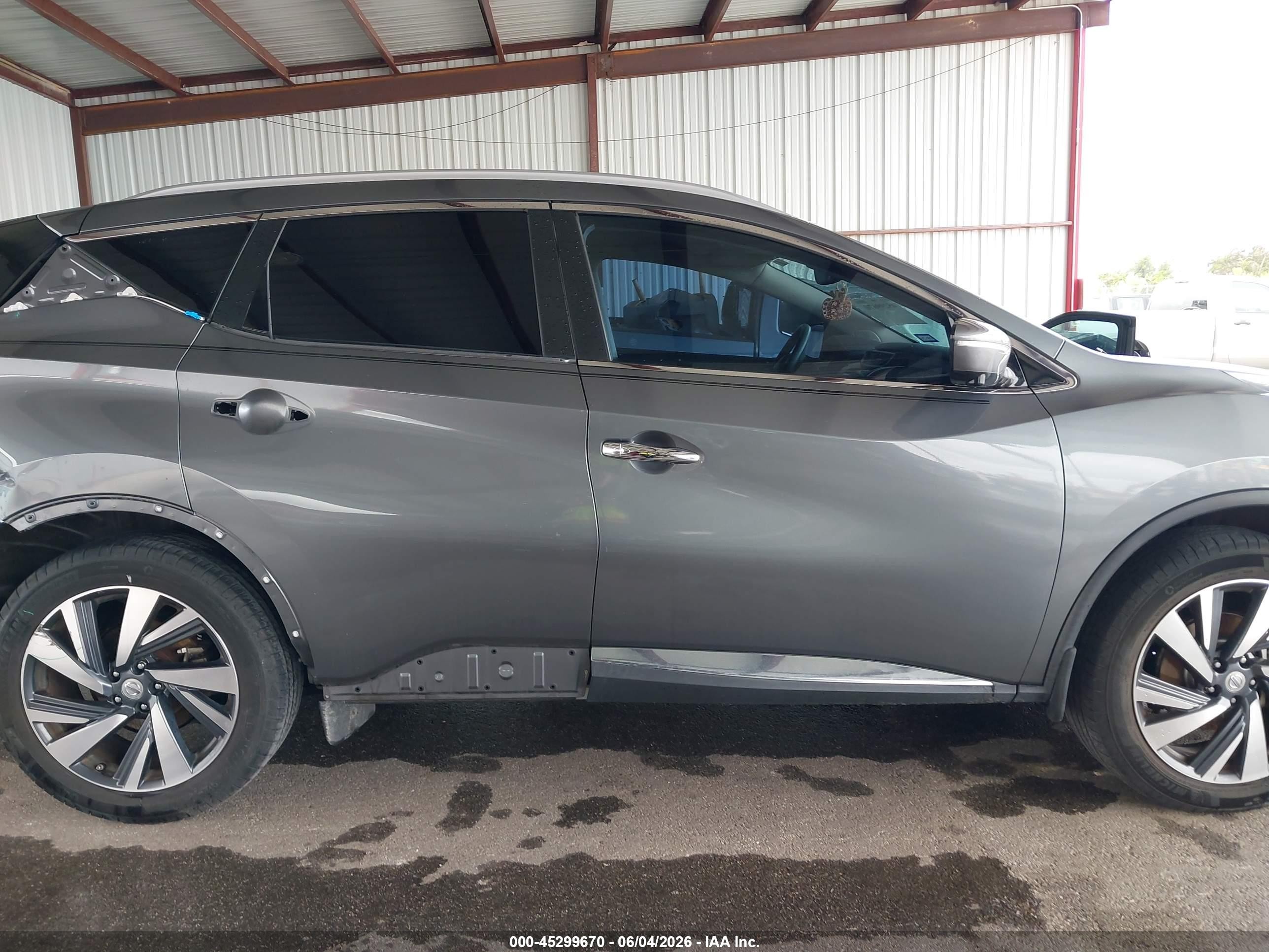 2015 Nissan Murano Platinum Gray vin: 5N1AZ2MG8FN258979