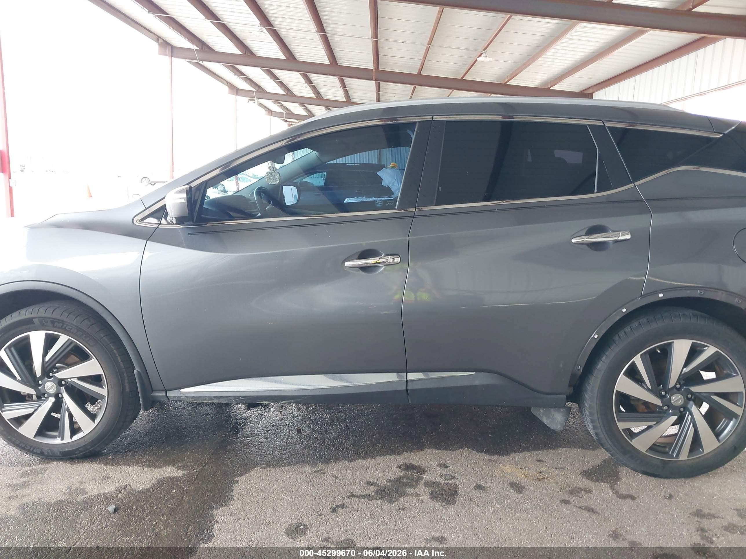 2015 Nissan Murano Platinum Gray vin: 5N1AZ2MG8FN258979