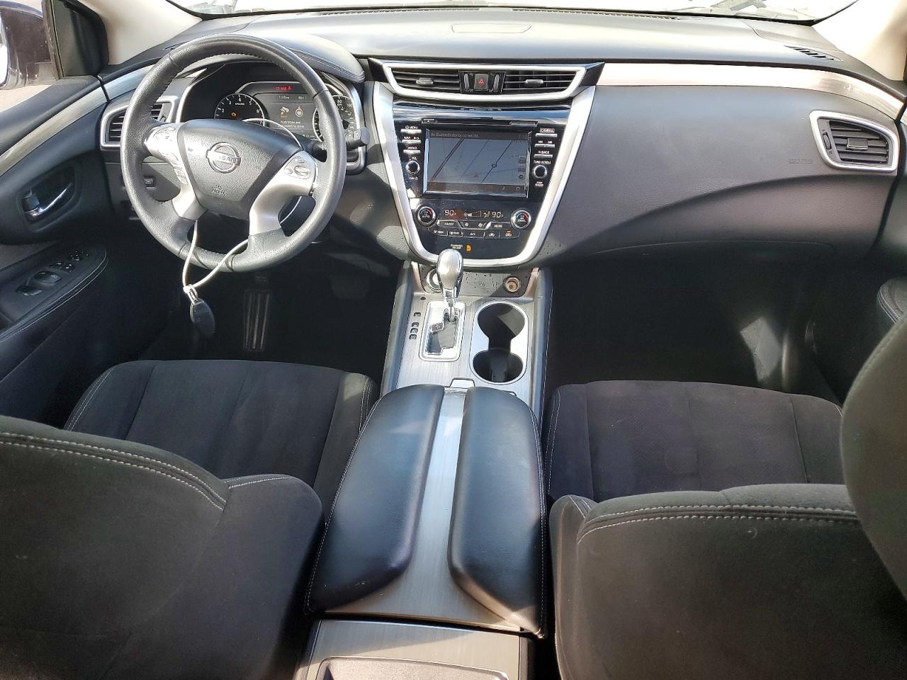 2015 Nissan Murano Sv White vin: 5N1AZ2MG8FN265835