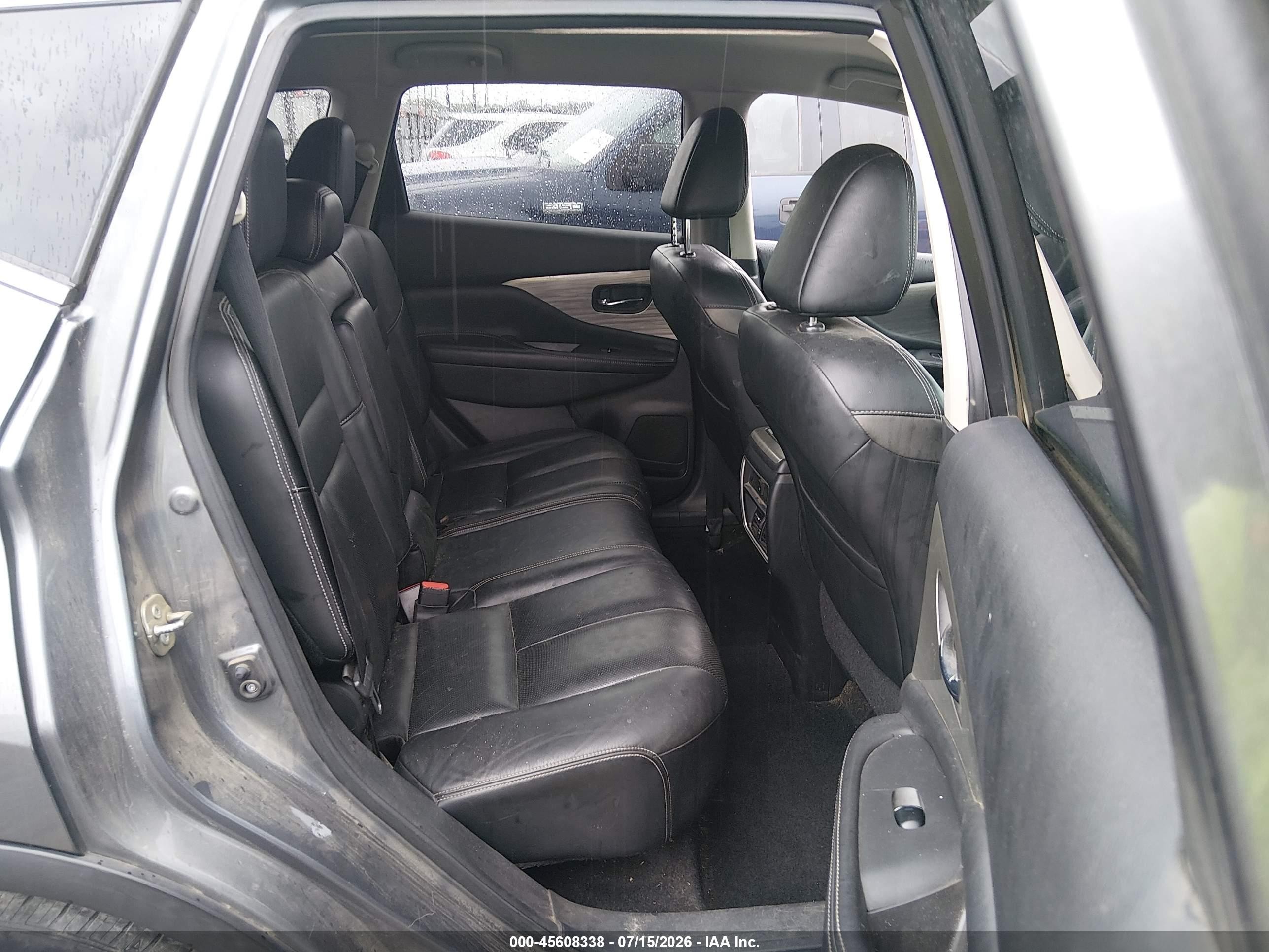 2015 Nissan Murano Sl Серый vin: 5N1AZ2MG8FN271229