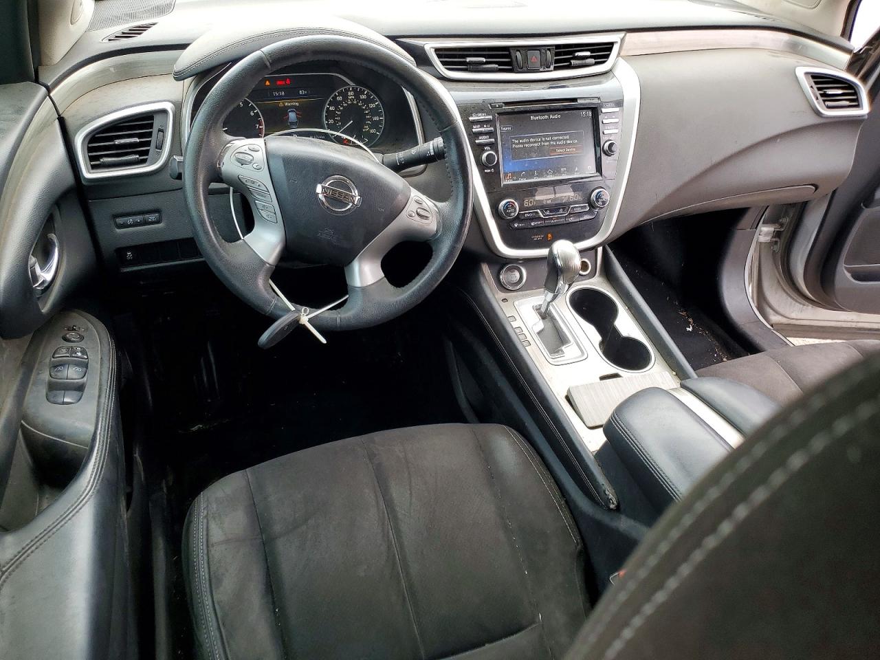 2015 Nissan Murano Sv Silver vin: 5N1AZ2MG8FN280321