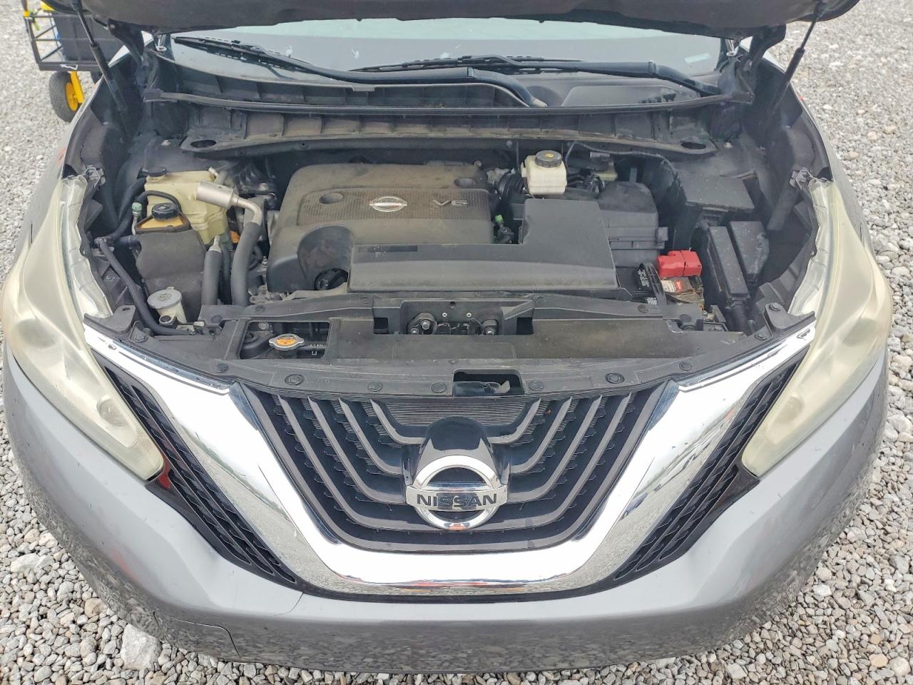 2015 Nissan Murano Sv Gray vin: 5N1AZ2MG9FN224114