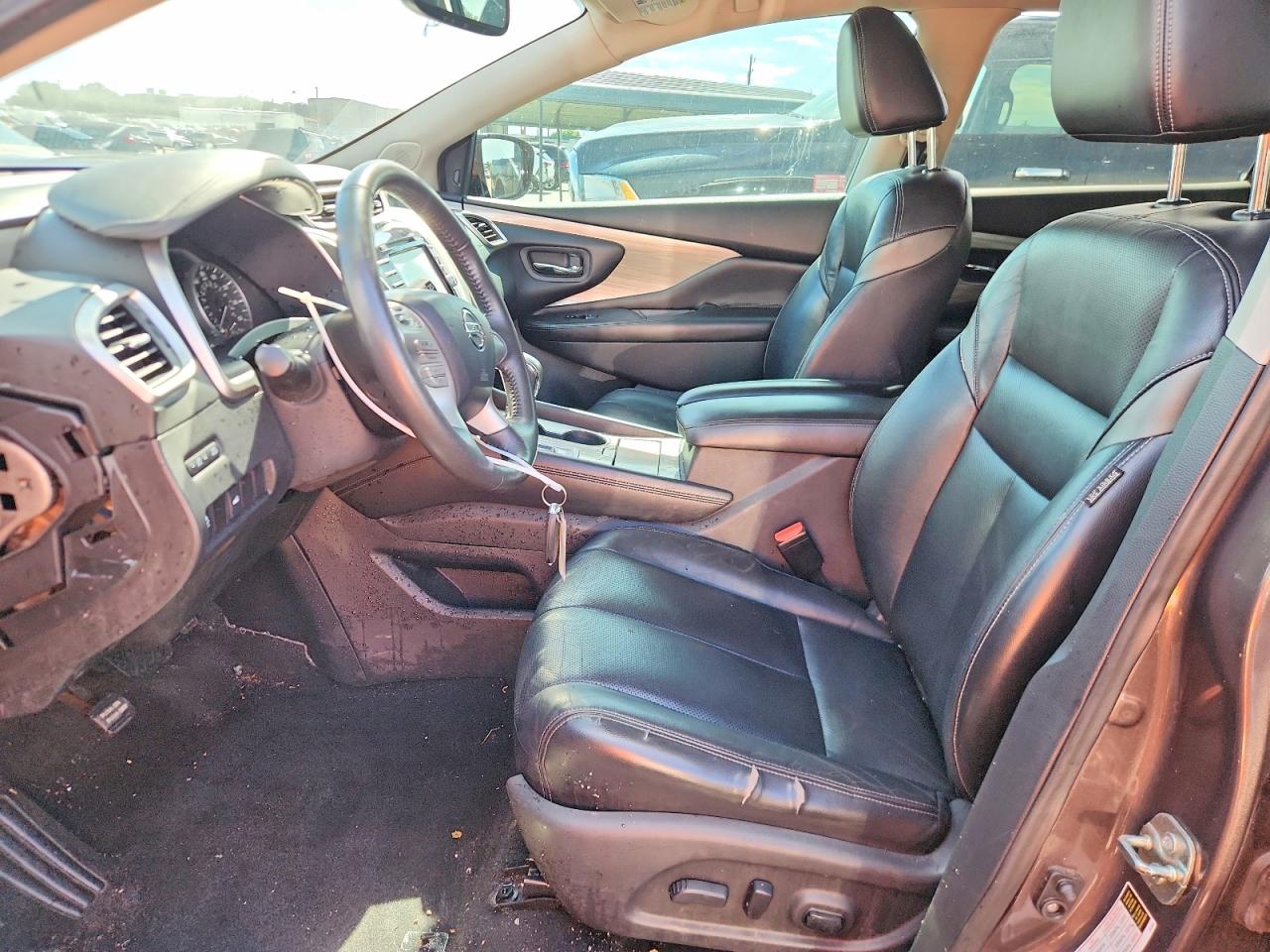 2015 Nissan Murano Sl Brown vin: 5N1AZ2MG9FN225702