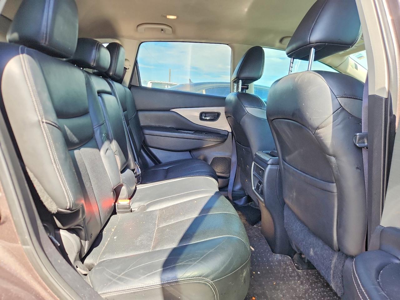 2015 Nissan Murano Sl Brown vin: 5N1AZ2MG9FN225702