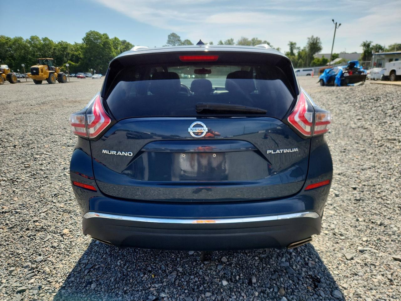 2015 Nissan Murano Platinum Blue vin: 5N1AZ2MG9FN275726
