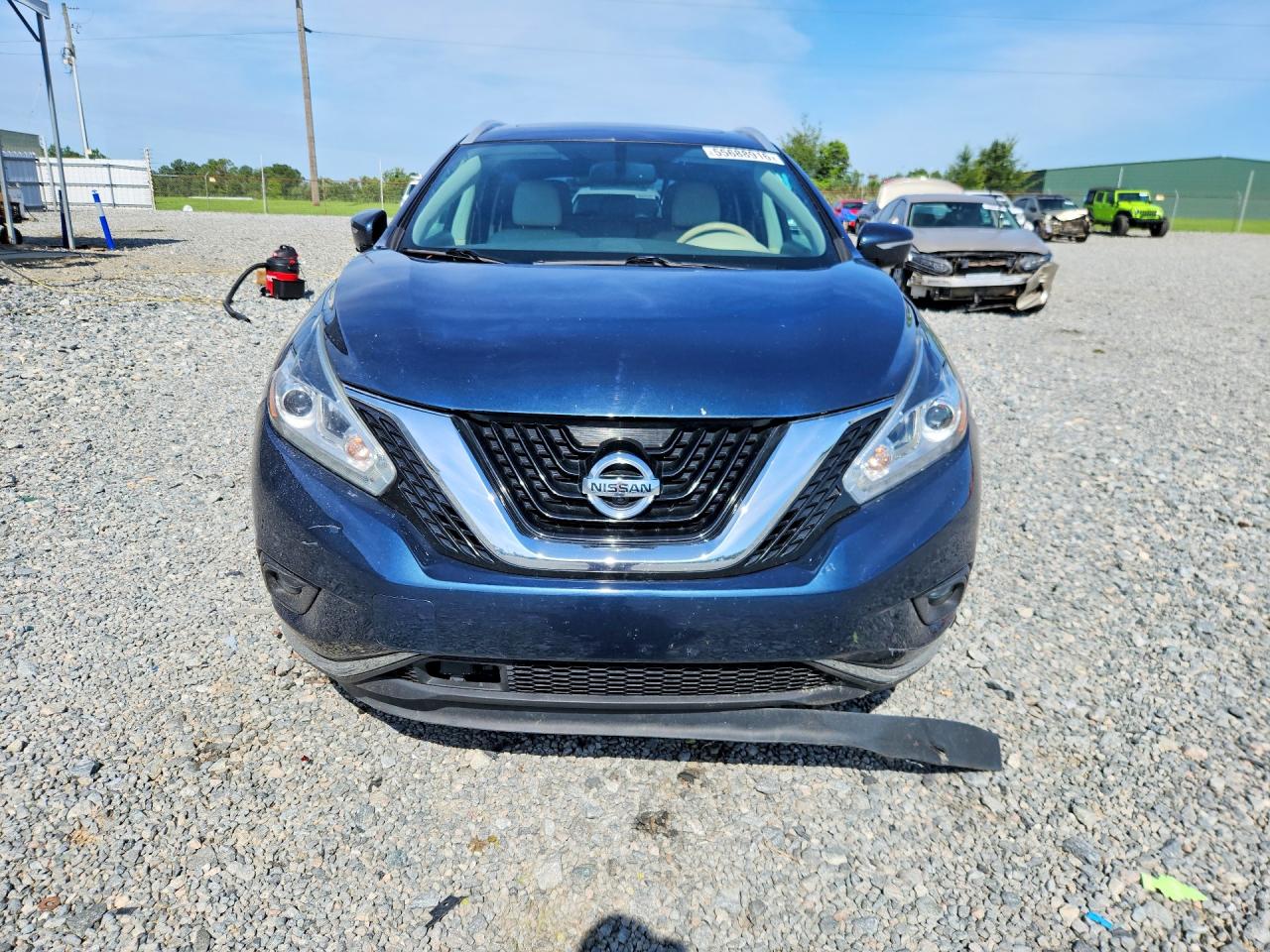 2015 Nissan Murano Platinum Blue vin: 5N1AZ2MG9FN275726