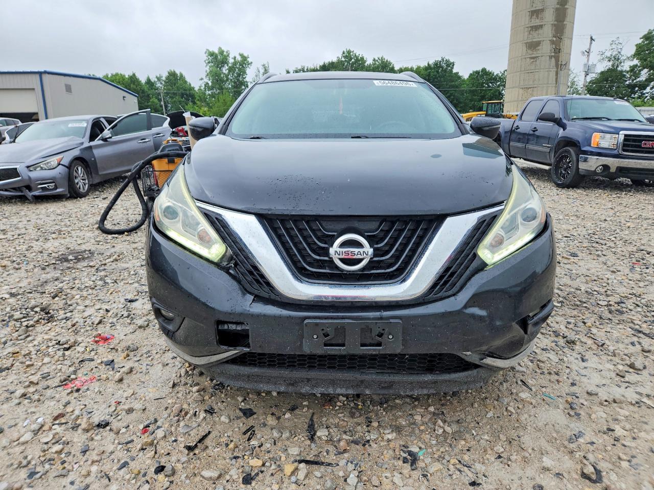 2015 Nissan Murano S Black vin: 5N1AZ2MG9FN285754