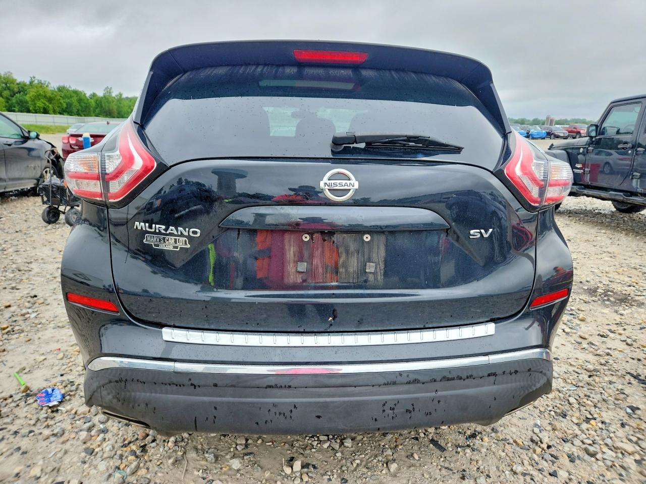 2015 Nissan Murano S Black vin: 5N1AZ2MG9FN285754