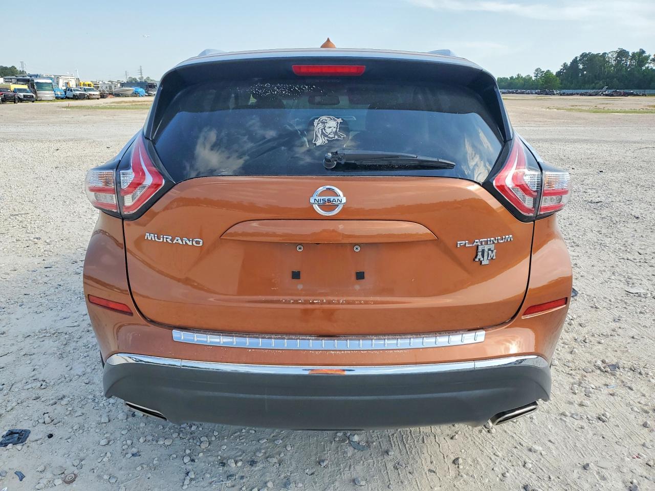 2015 Nissan Murano Platinum Orange vin: 5N1AZ2MGXFN200419
