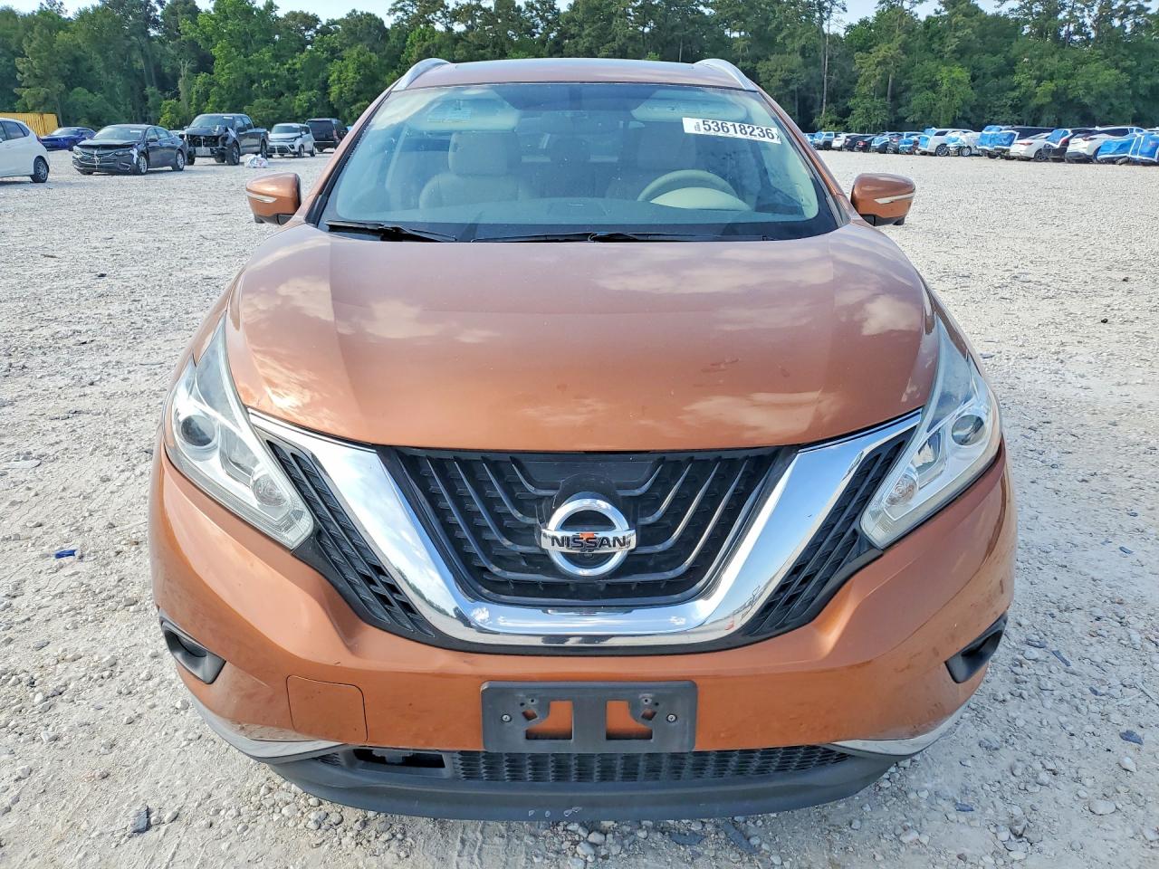 2015 Nissan Murano Platinum Orange vin: 5N1AZ2MGXFN200419