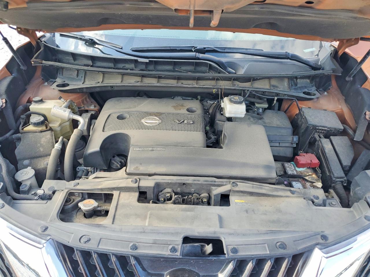 2015 Nissan Murano Platinum Orange vin: 5N1AZ2MGXFN200419