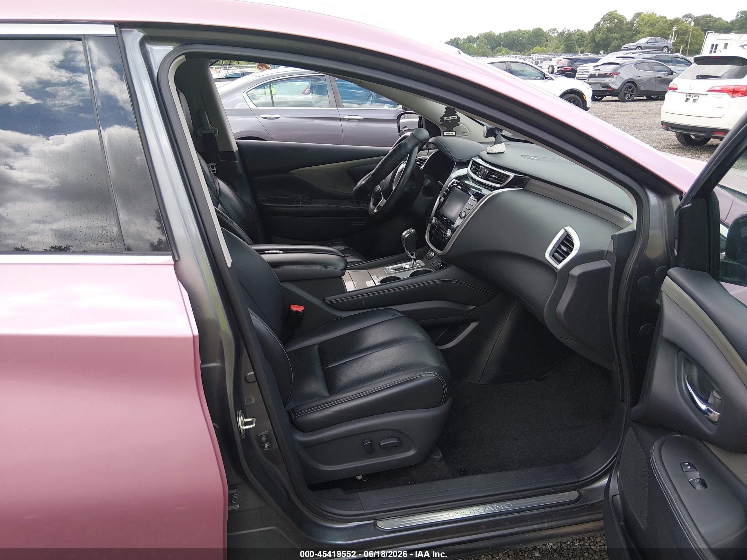 2015 Nissan Murano Sl Pink vin: 5N1AZ2MGXFN201635