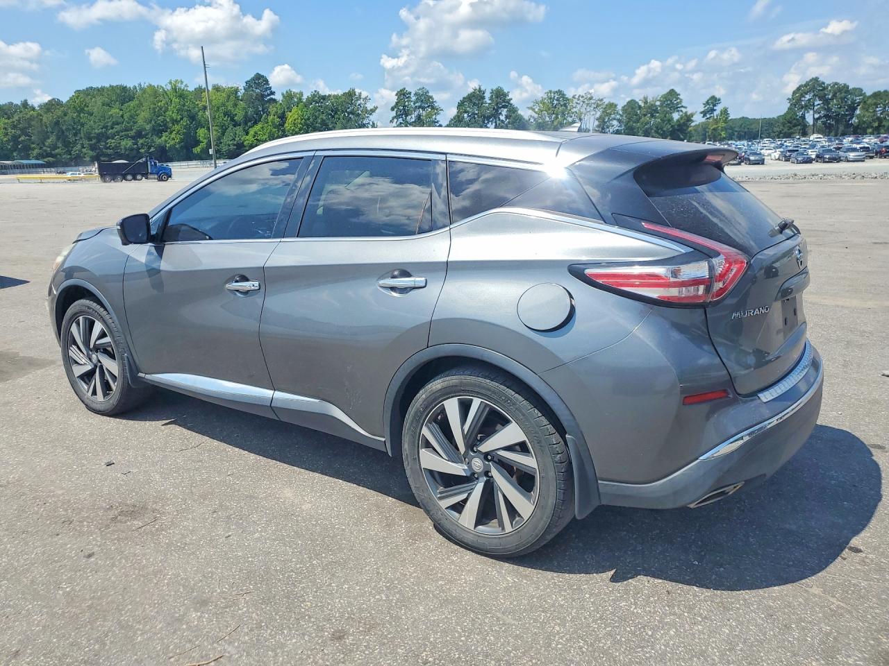 2015 Nissan Murano Platinum Серый vin: 5N1AZ2MGXFN211064