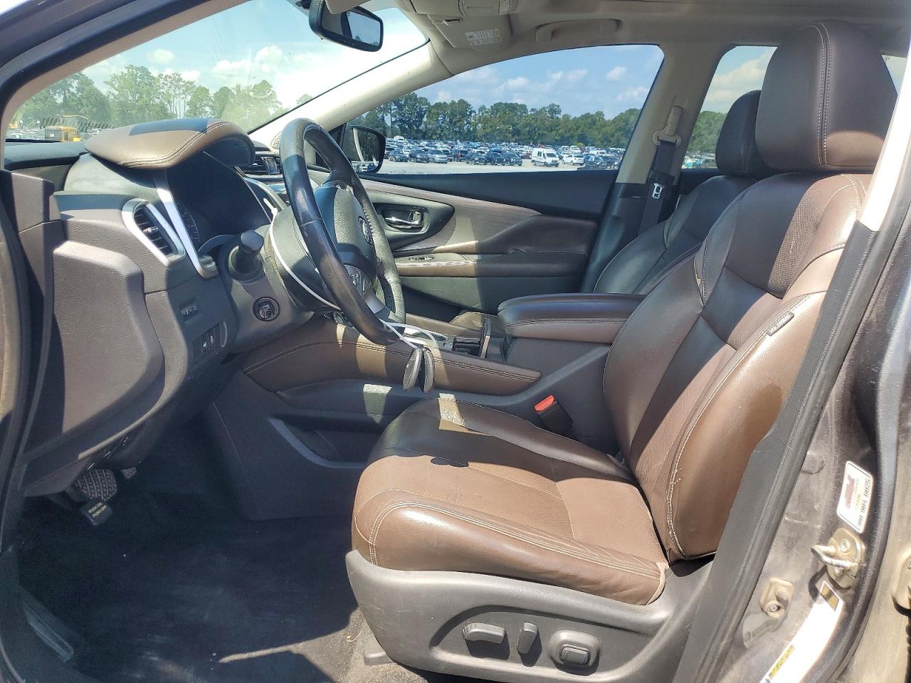 2015 Nissan Murano Platinum Серый vin: 5N1AZ2MGXFN211064