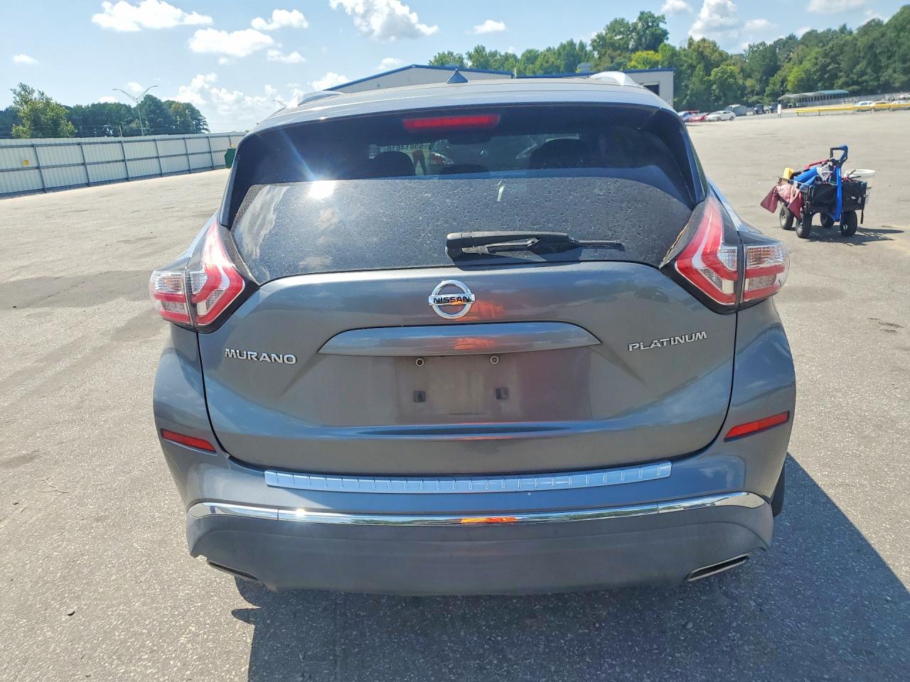 2015 Nissan Murano Platinum Серый vin: 5N1AZ2MGXFN211064