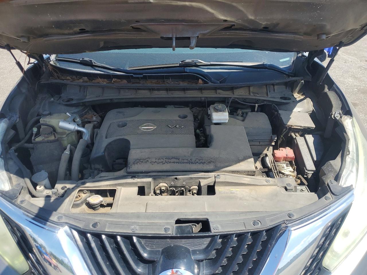 2015 Nissan Murano Platinum Серый vin: 5N1AZ2MGXFN211064