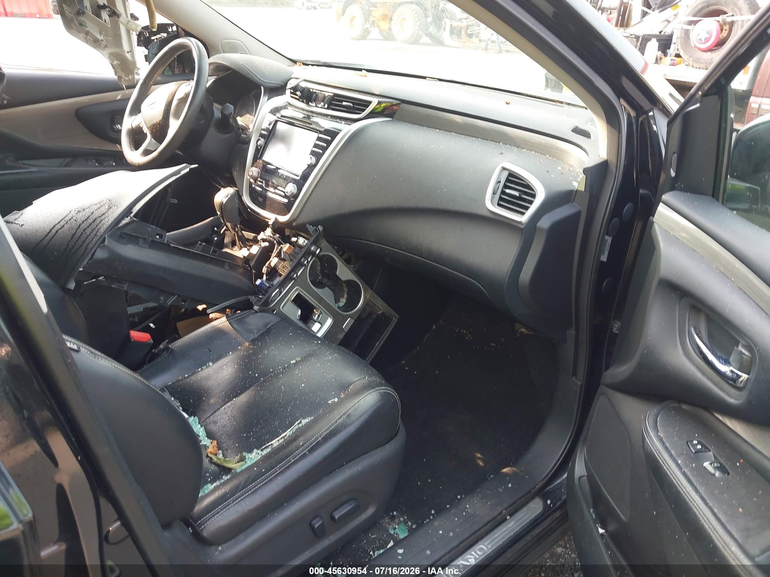2015 Nissan Murano Platinum Black vin: 5N1AZ2MGXFN215342