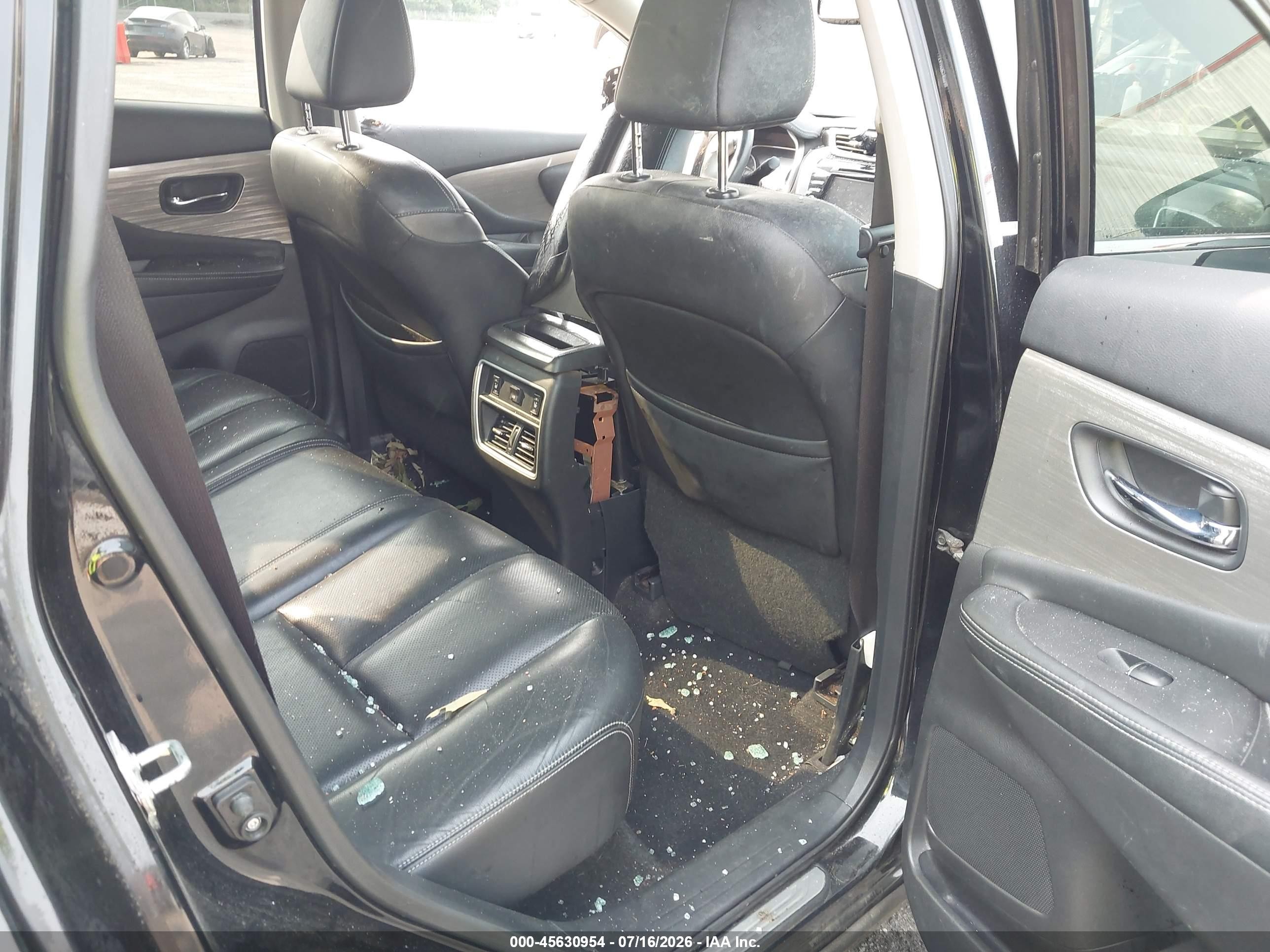 2015 Nissan Murano Platinum Black vin: 5N1AZ2MGXFN215342