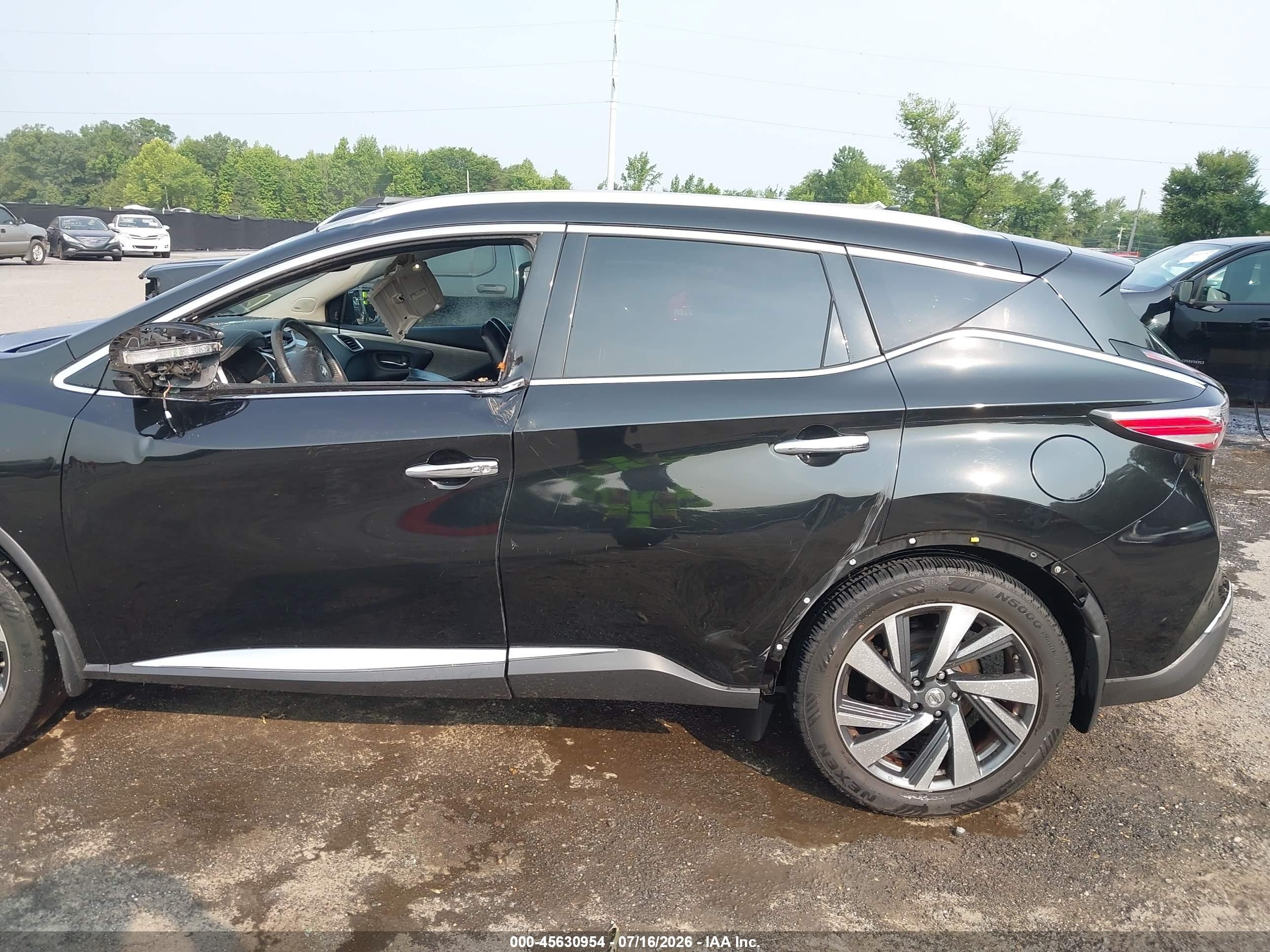 2015 Nissan Murano Platinum Black vin: 5N1AZ2MGXFN215342