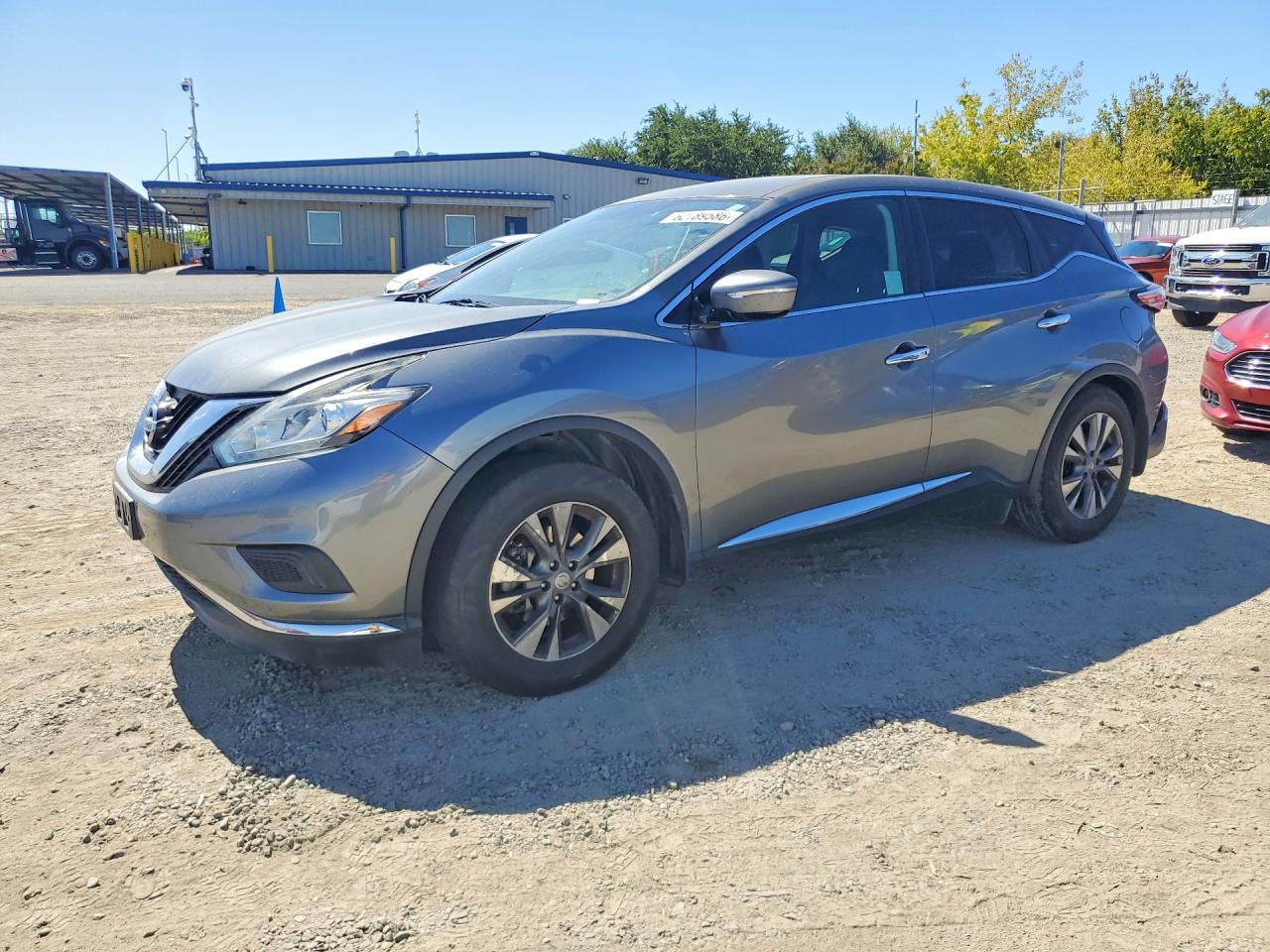 2015 Nissan Murano S Gray vin: 5N1AZ2MGXFN217091