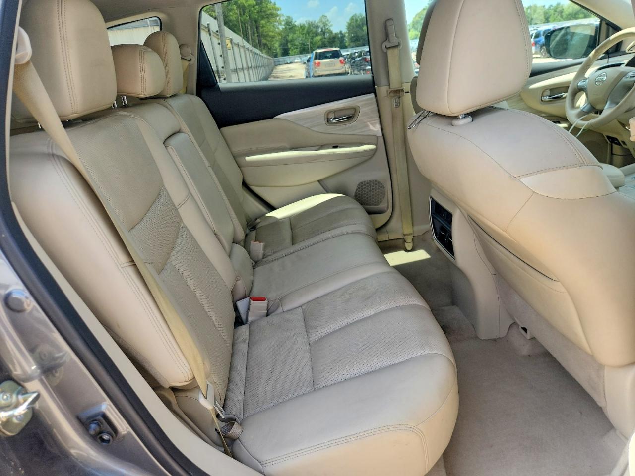2015 Nissan Murano Sl Gray vin: 5N1AZ2MGXFN221237