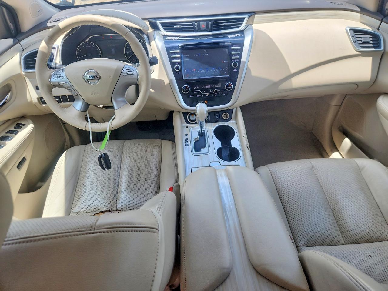 2015 Nissan Murano Sl Gray vin: 5N1AZ2MGXFN221237