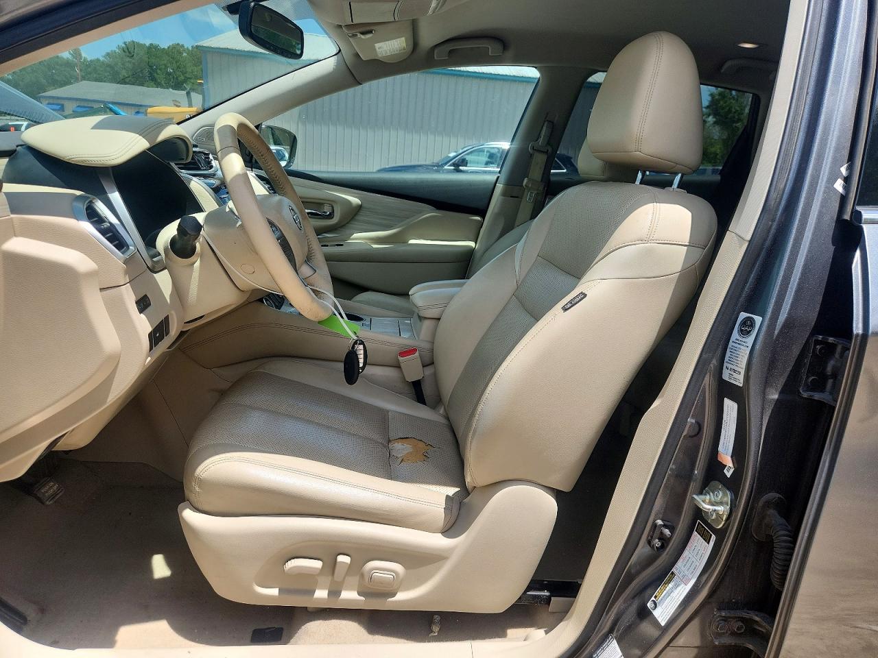 2015 Nissan Murano Sl Gray vin: 5N1AZ2MGXFN221237