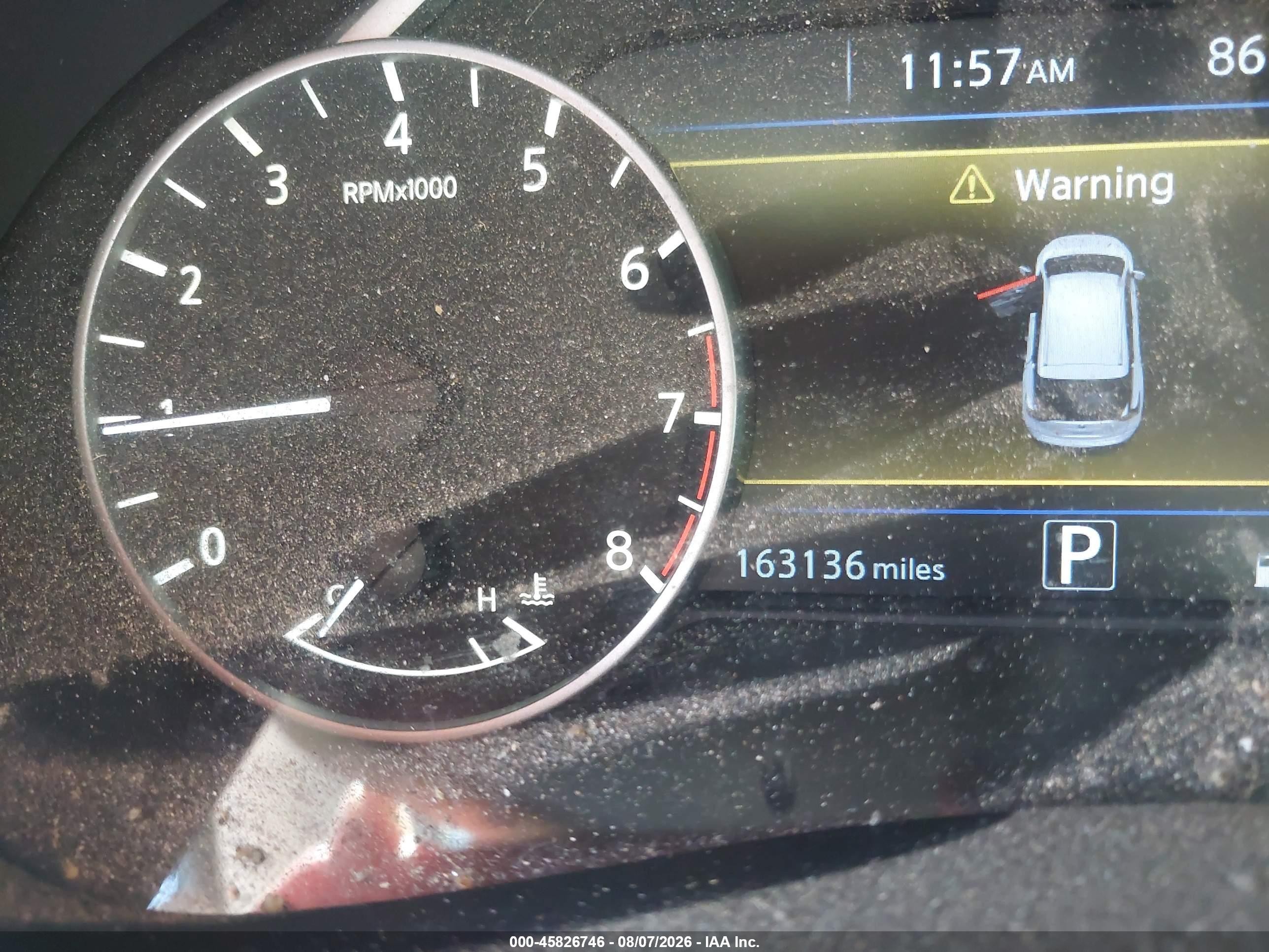 2015 Nissan Murano Sl Бордовый vin: 5N1AZ2MGXFN228916