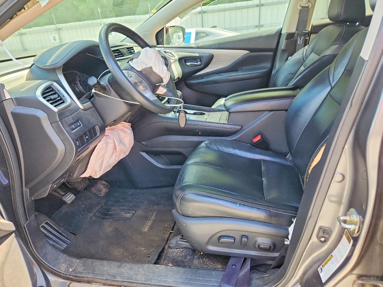 2015 Nissan Murano Sl Gray vin: 5N1AZ2MGXFN237485