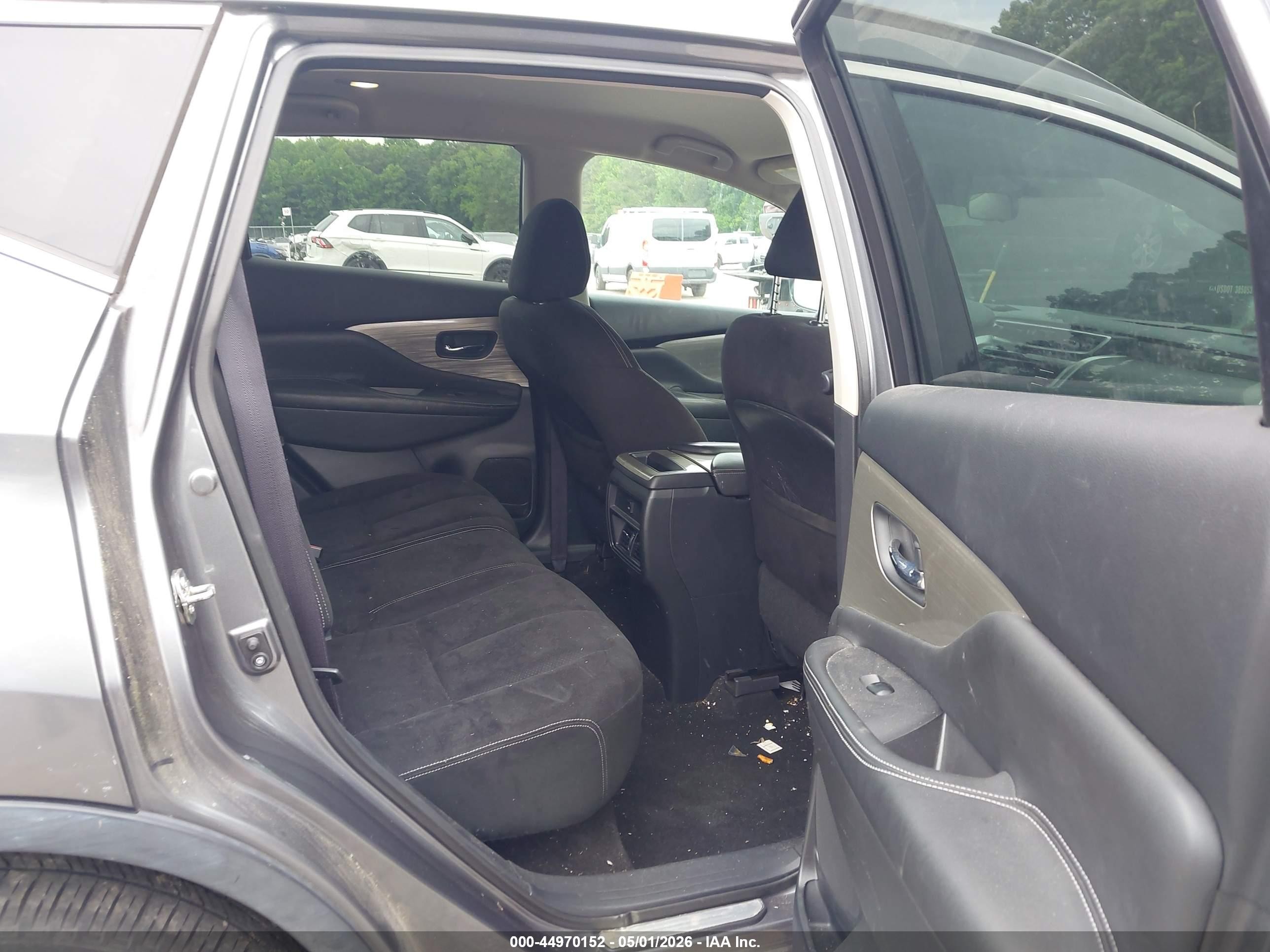 2015 Nissan Murano Sv Gray vin: 5N1AZ2MGXFN250852
