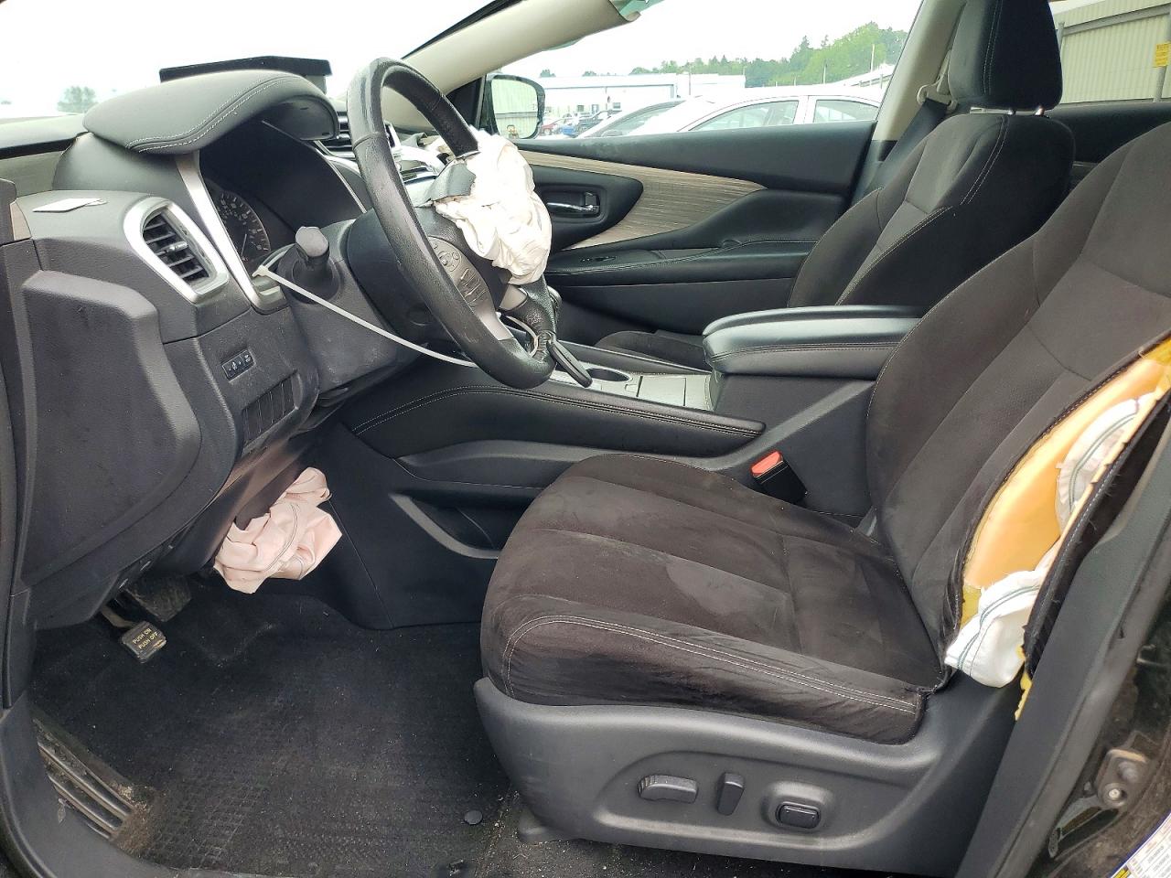 2015 Nissan Murano Sv Black vin: 5N1AZ2MGXFN268168