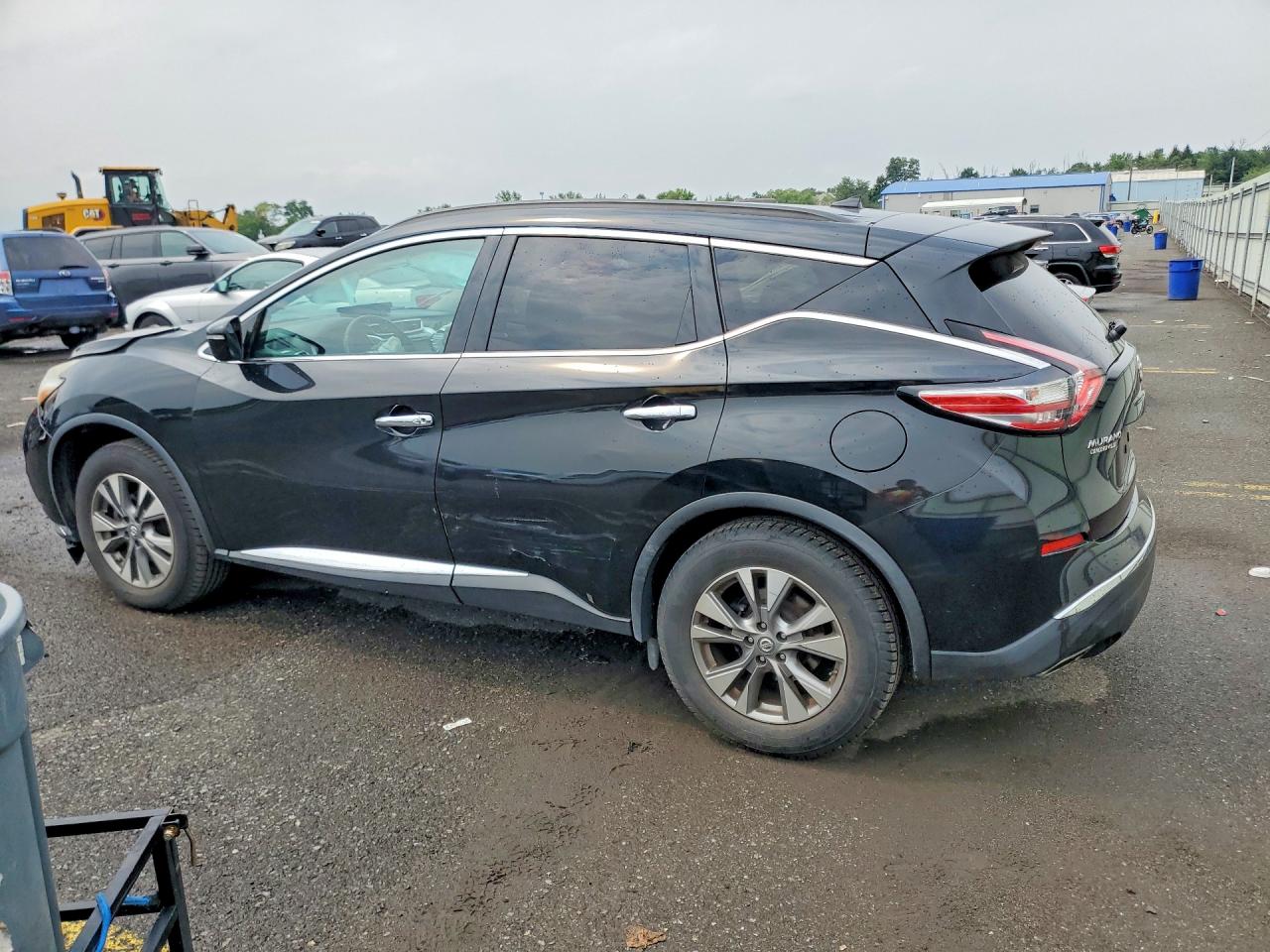 2015 Nissan Murano Sv Black vin: 5N1AZ2MGXFN268168
