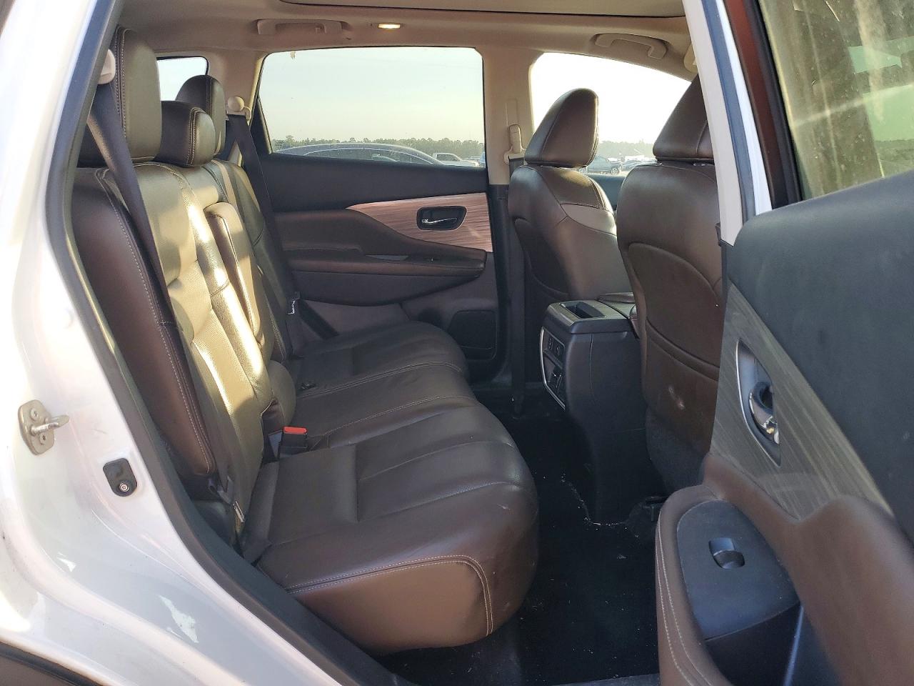 2015 Nissan Murano Platinum White vin: 5N1AZ2MGXFN275363