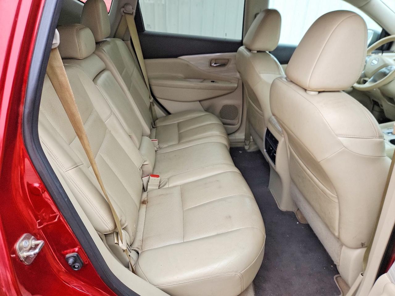 2015 Nissan Murano Platinum Red vin: 5N1AZ2MGXFN291241