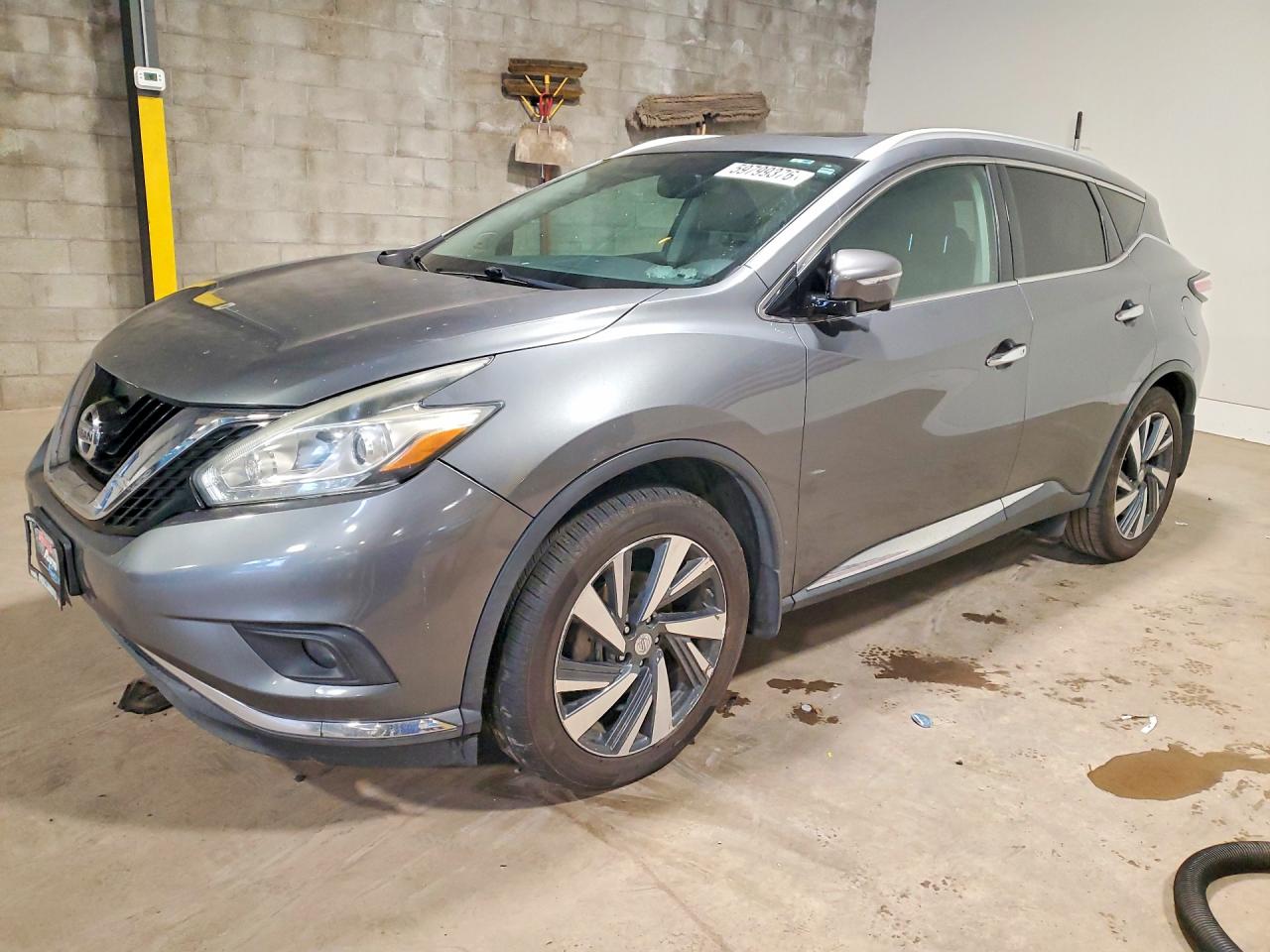 2015 Nissan Murano Platinum Gray vin: 5N1AZ2MH0FN206013