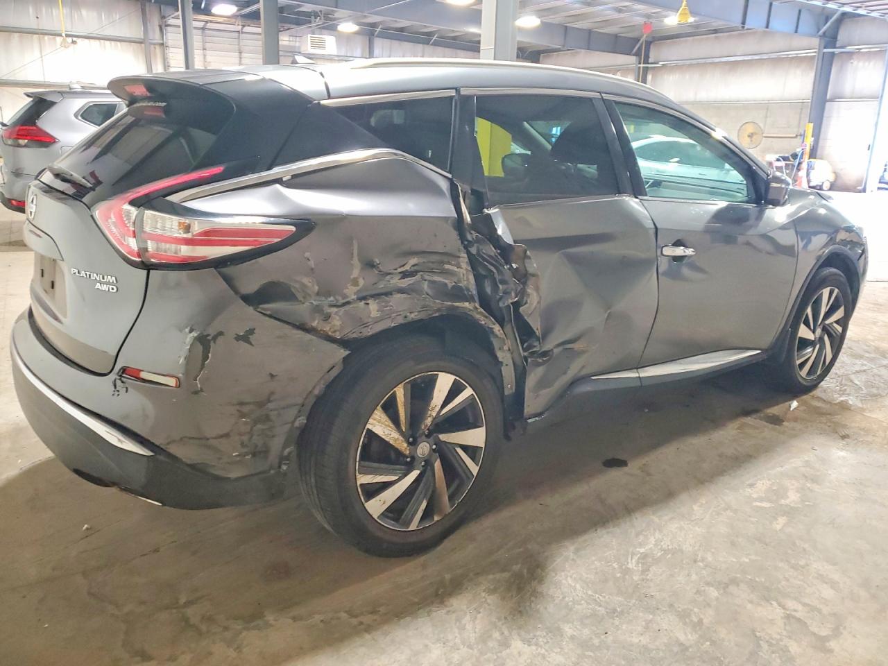 2015 Nissan Murano Platinum Gray vin: 5N1AZ2MH0FN206013