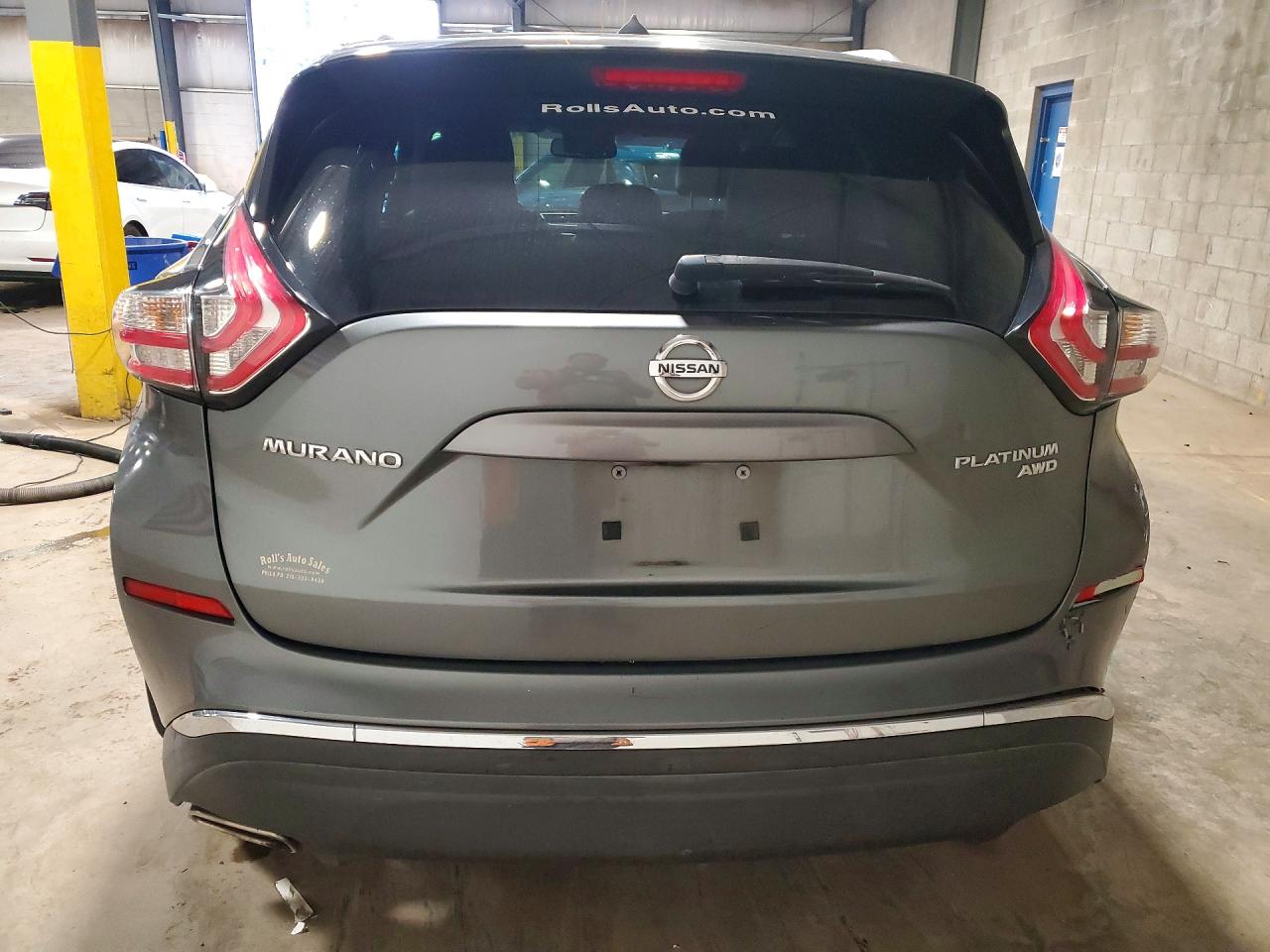 2015 Nissan Murano Platinum Gray vin: 5N1AZ2MH0FN206013