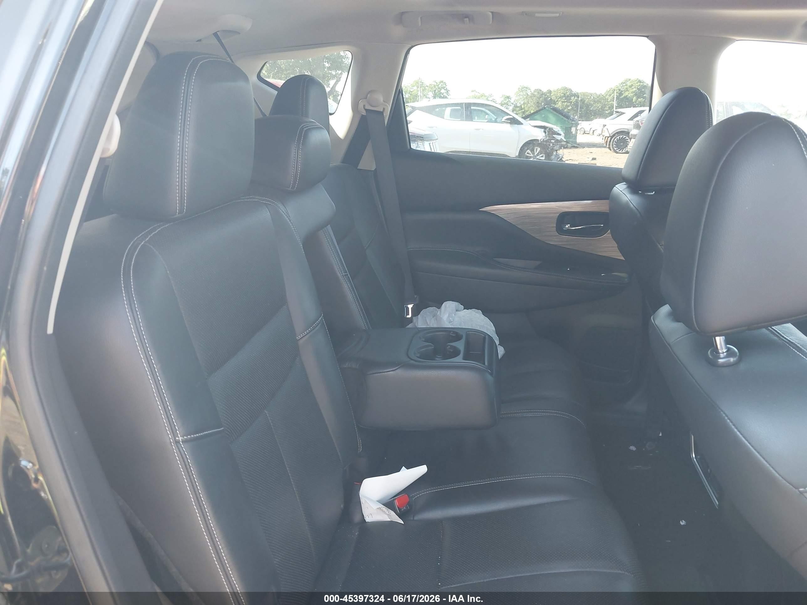 2015 Nissan Murano Sl Black vin: 5N1AZ2MH0FN207615
