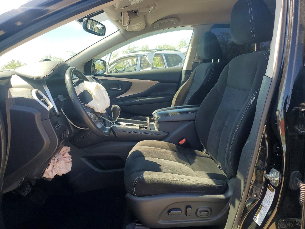 2015 Nissan Murano S Черный vin: 5N1AZ2MH0FN221059
