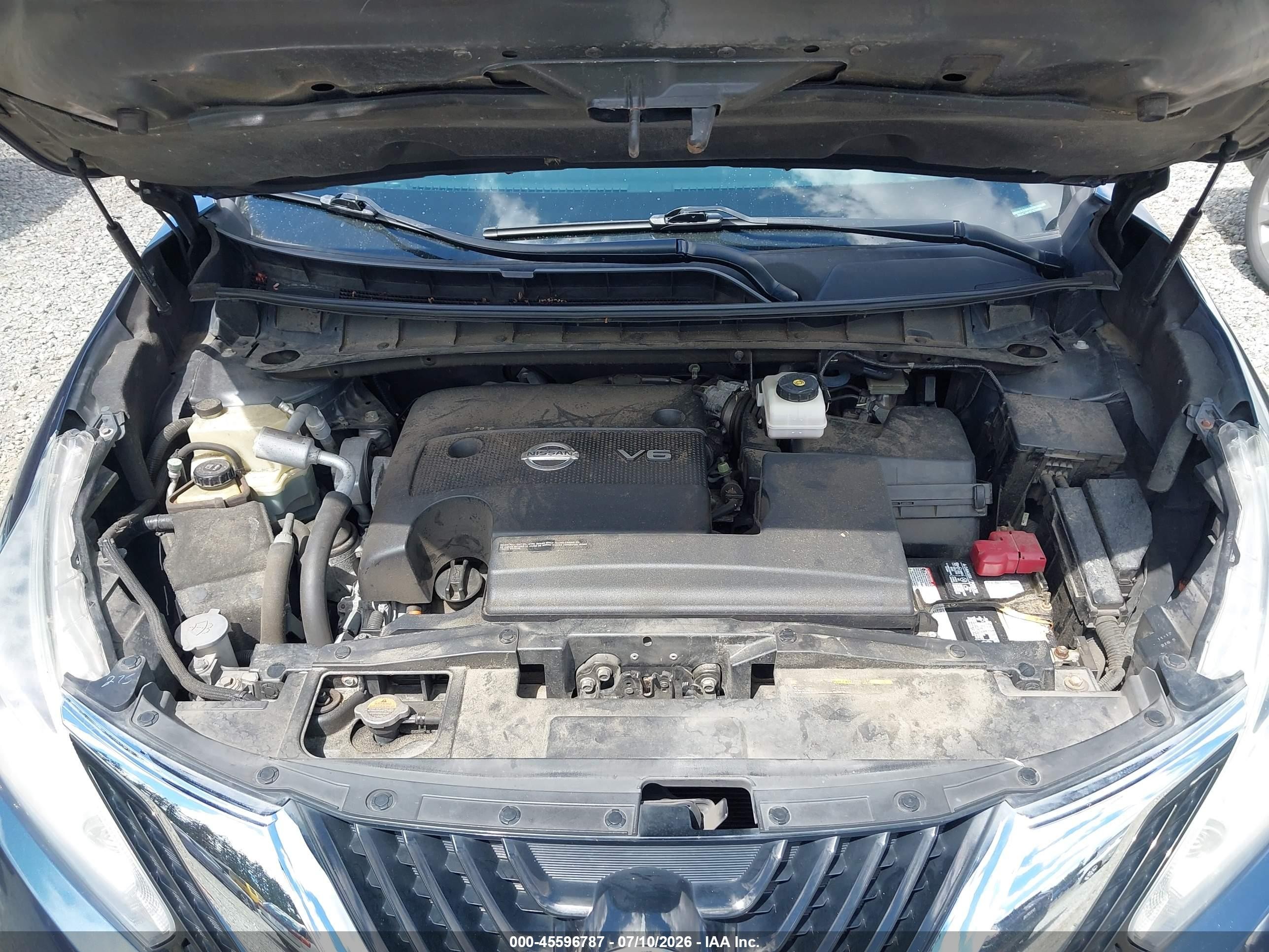 2015 Nissan Murano Platinum/s/sl/sv Dark Blue vin: 5N1AZ2MH0FN259990