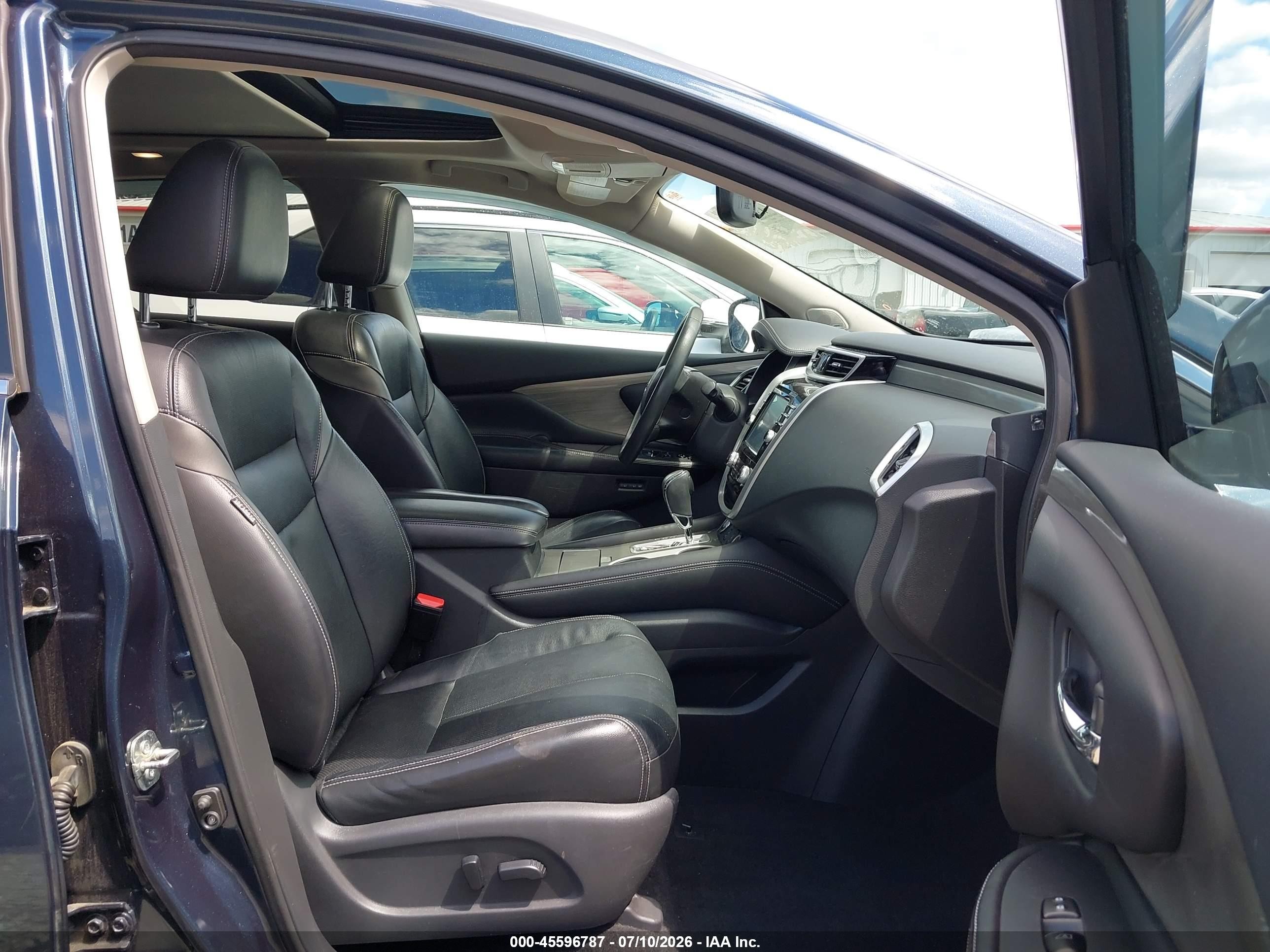 2015 Nissan Murano Platinum/s/sl/sv Dark Blue vin: 5N1AZ2MH0FN259990