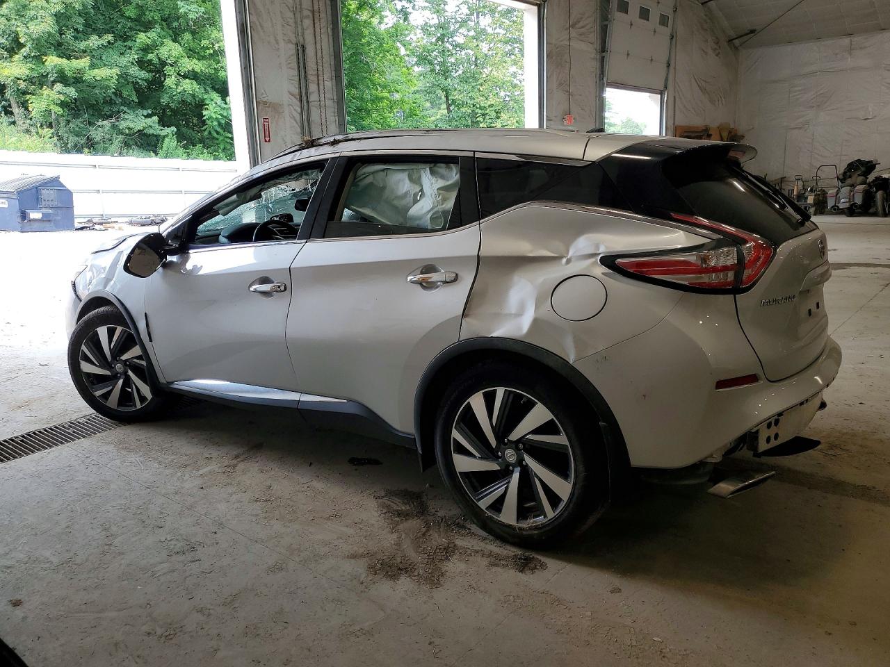 2015 Nissan Murano Platinum Silver vin: 5N1AZ2MH0FN264025