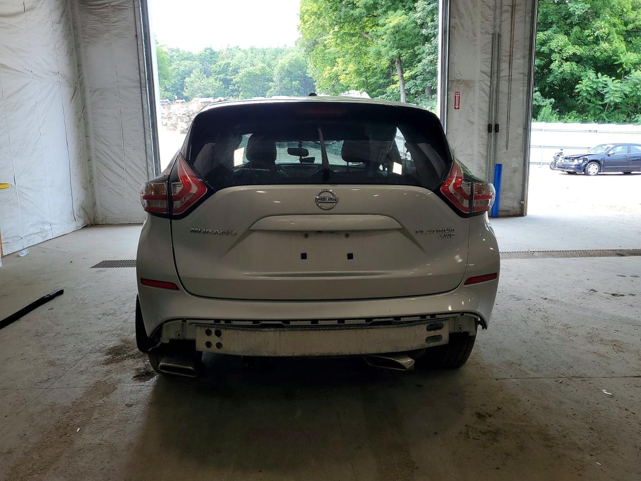 2015 Nissan Murano Platinum Silver vin: 5N1AZ2MH0FN264025