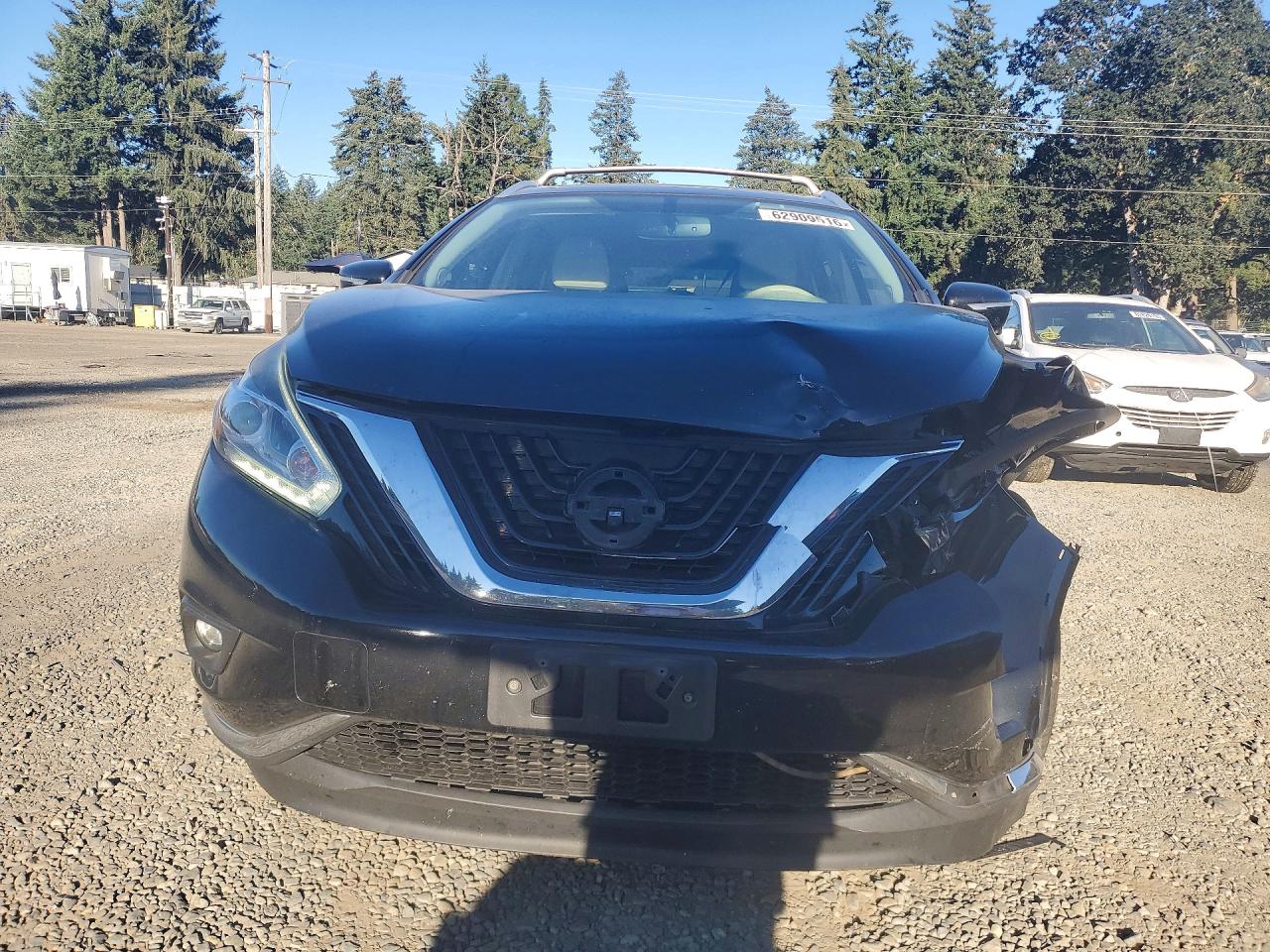 2015 Nissan Murano Platinum Black vin: 5N1AZ2MH0FN268639