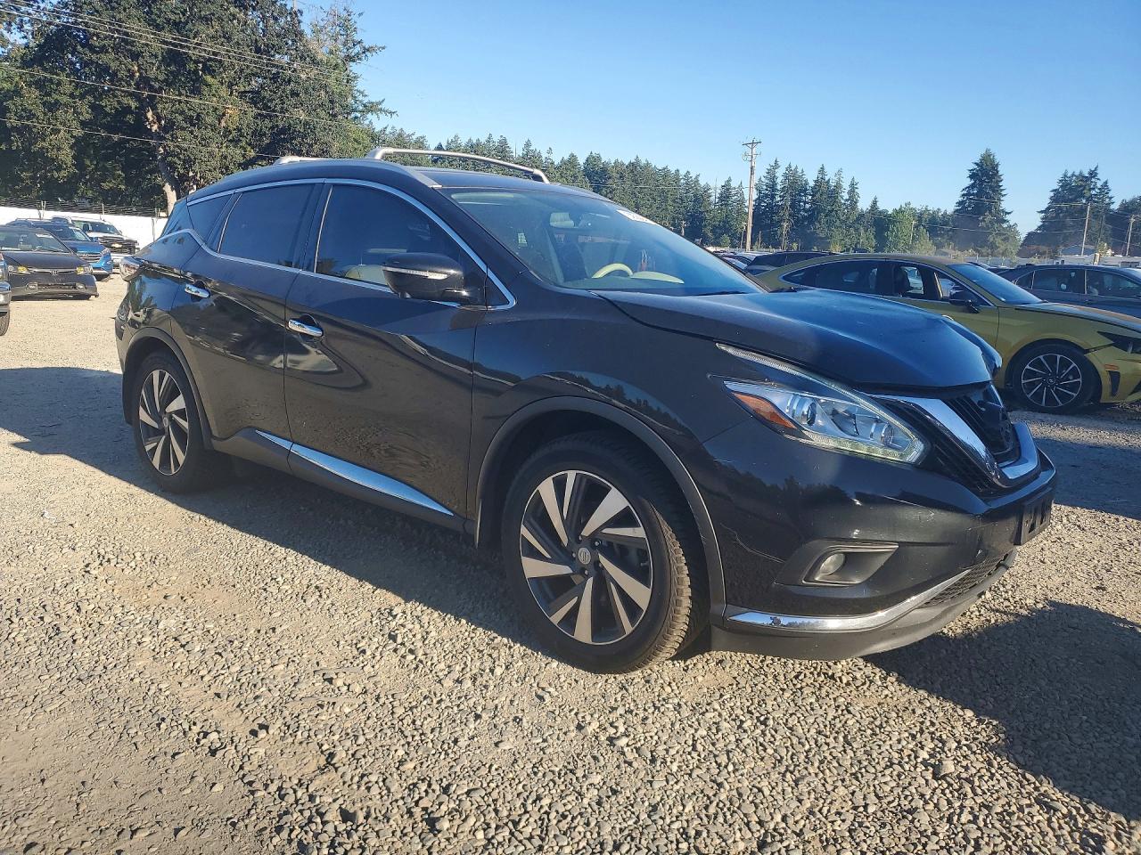 2015 Nissan Murano Platinum Black vin: 5N1AZ2MH0FN268639