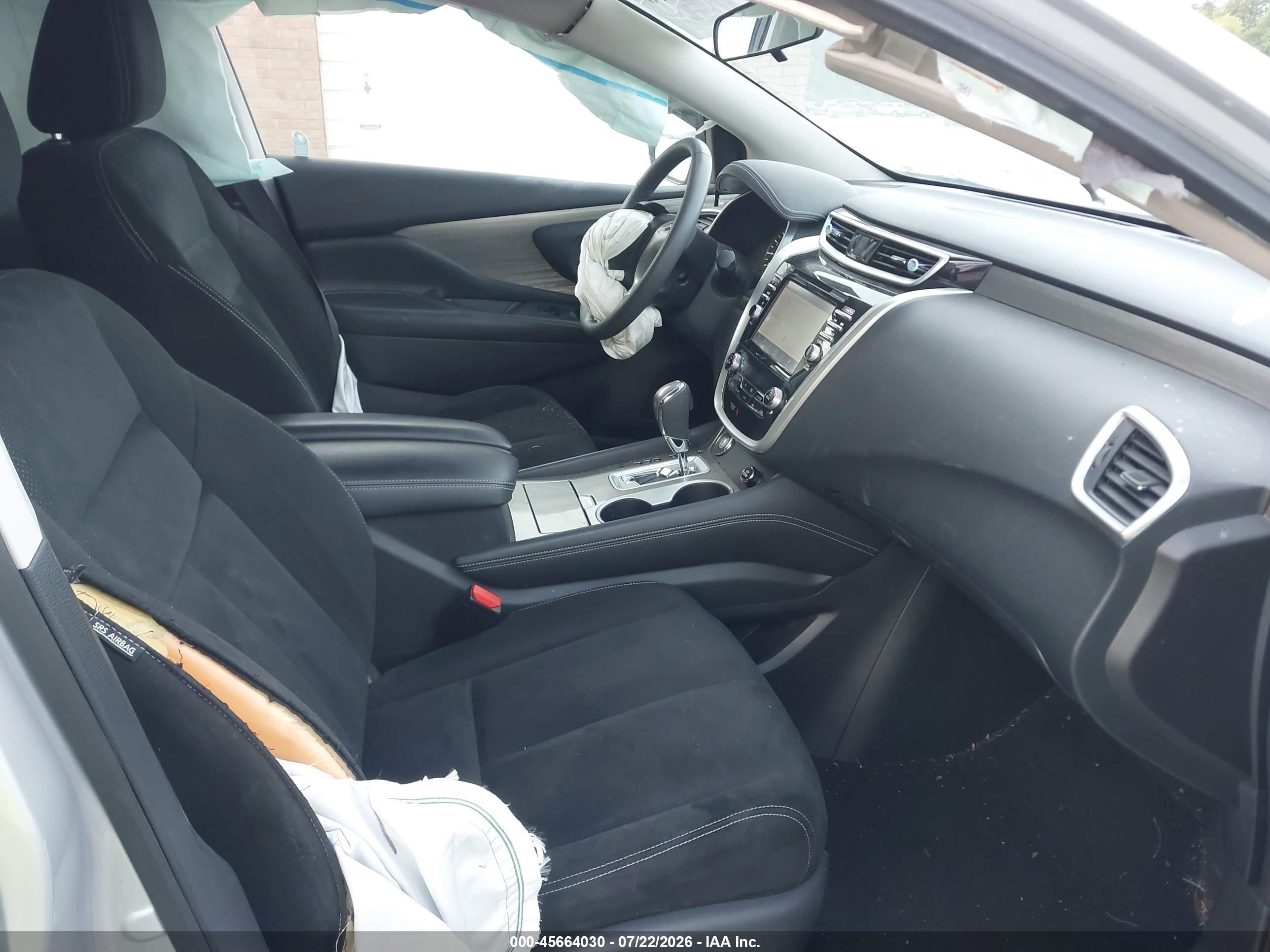 2015 Nissan Murano Sv Серебряный vin: 5N1AZ2MH0FN275283