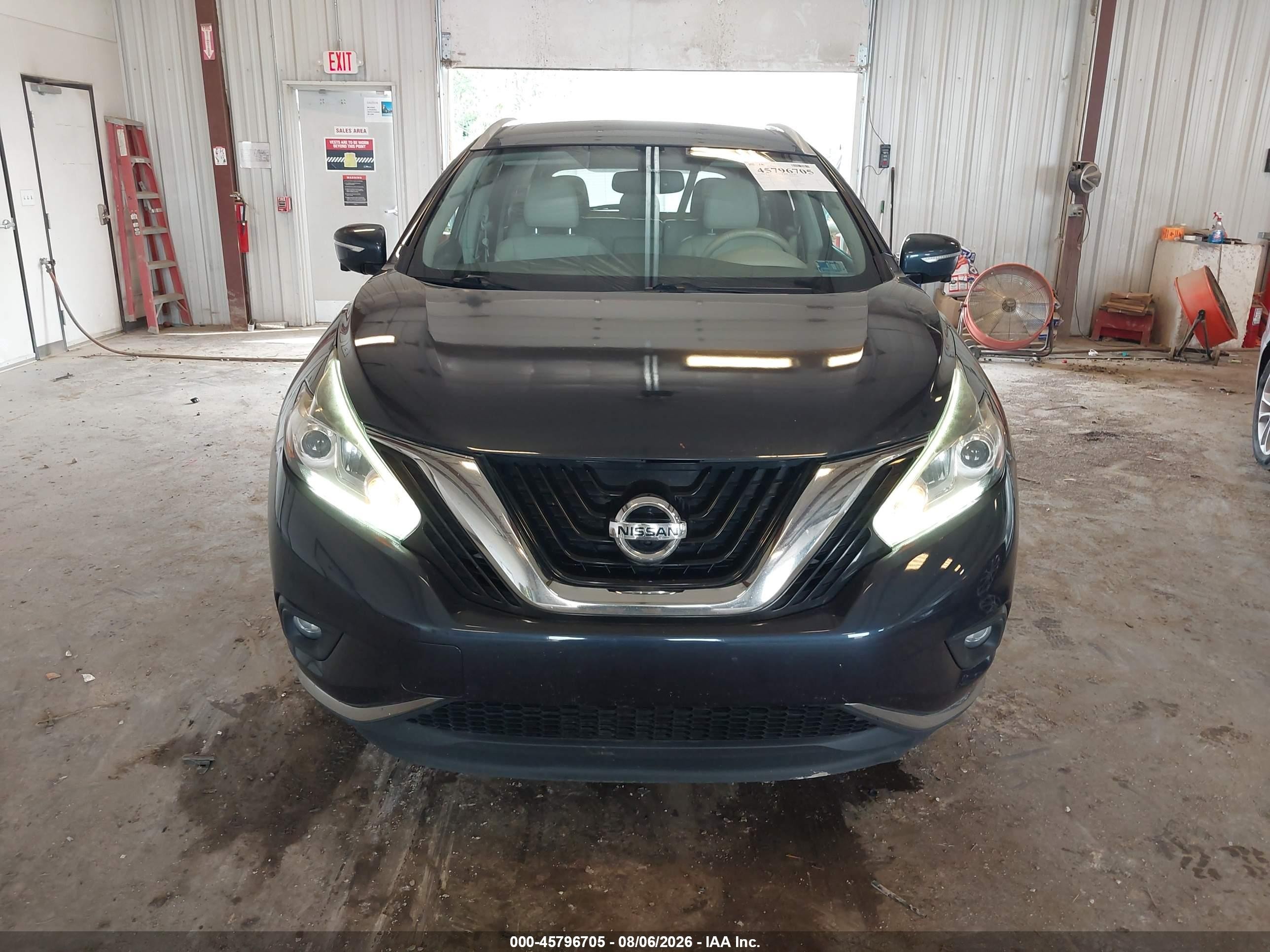 2015 Nissan Murano Platinum Blue vin: 5N1AZ2MH0FN278992