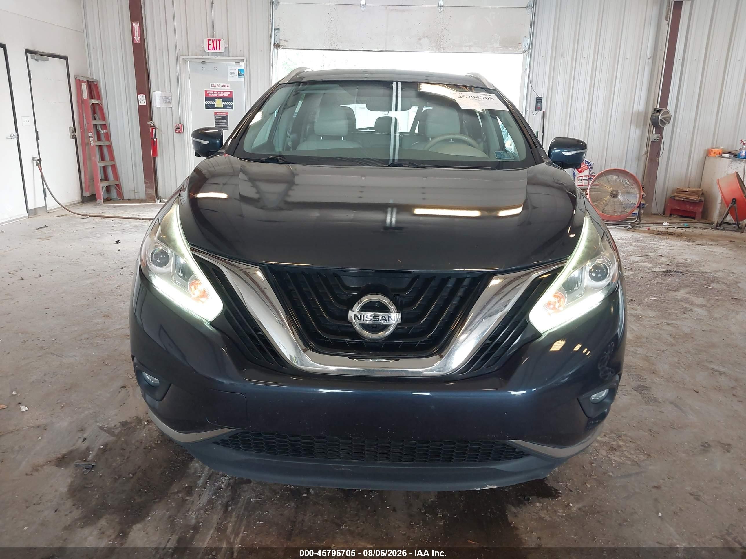 2015 Nissan Murano Platinum Blue vin: 5N1AZ2MH0FN278992